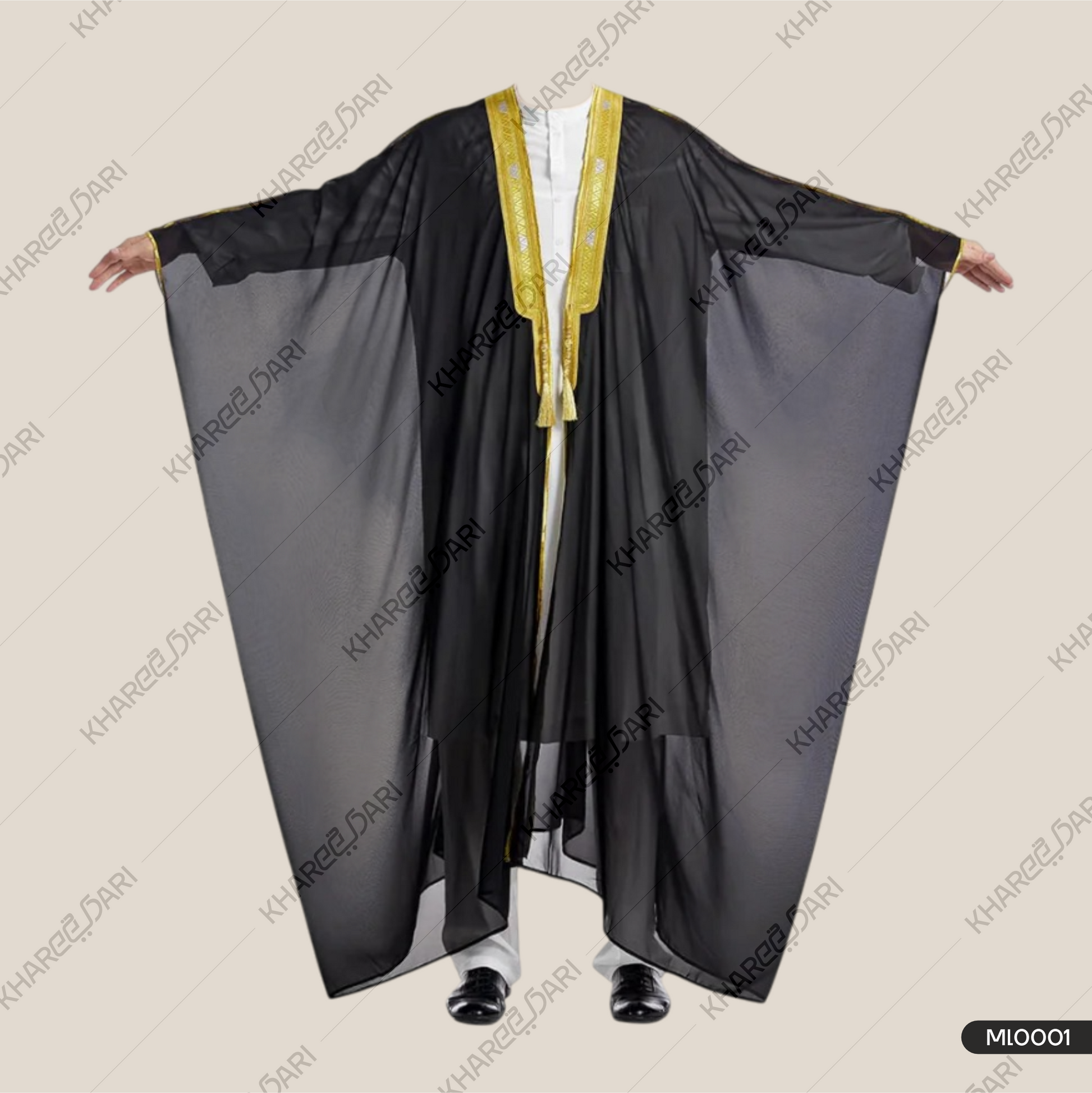 Men`s Arabic Abaya - Bisht - Mishla | عربی ابایا