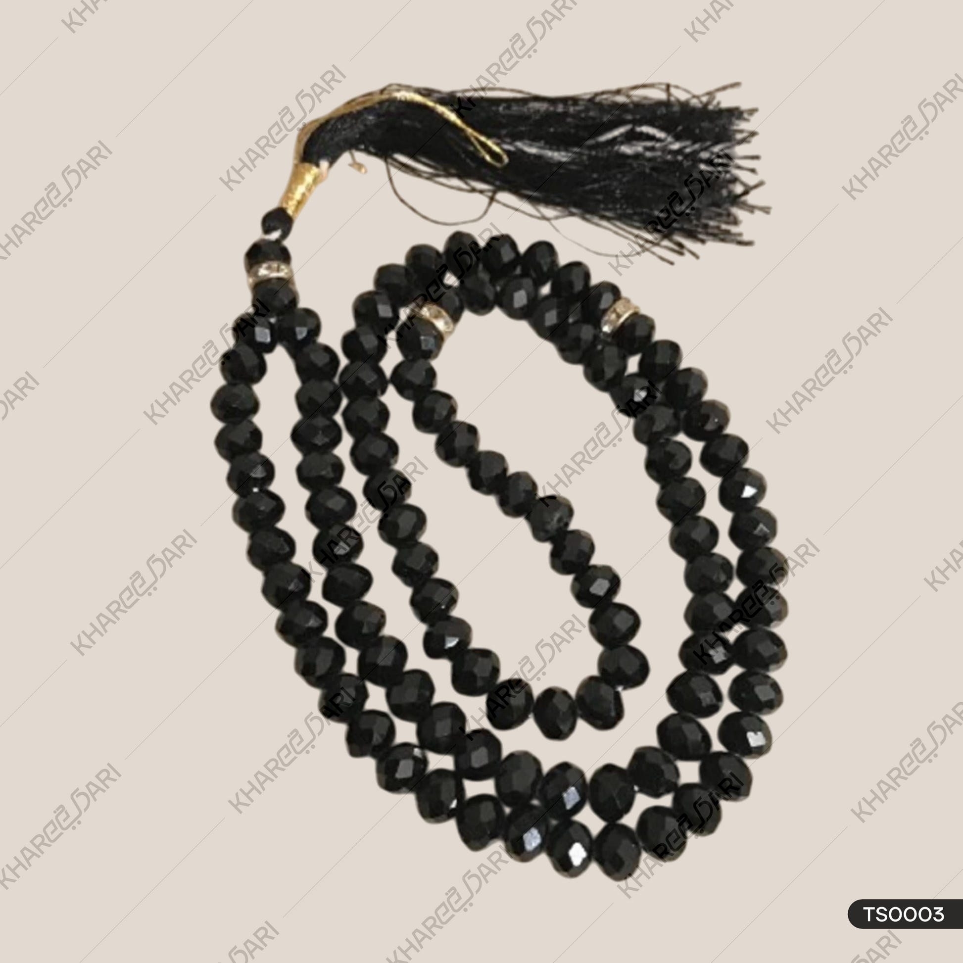 Tasbih Islamic Salat Prayer Tasbeeh Crystal 100 Beads For Unisex Adult
