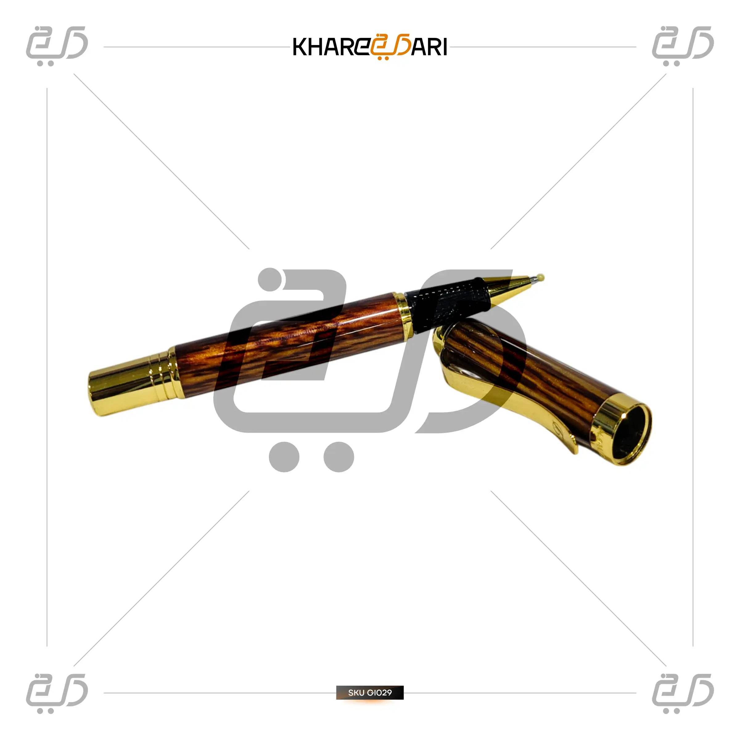 Teak Luxe Pen | Customised & Personalised Gift - Khareedari