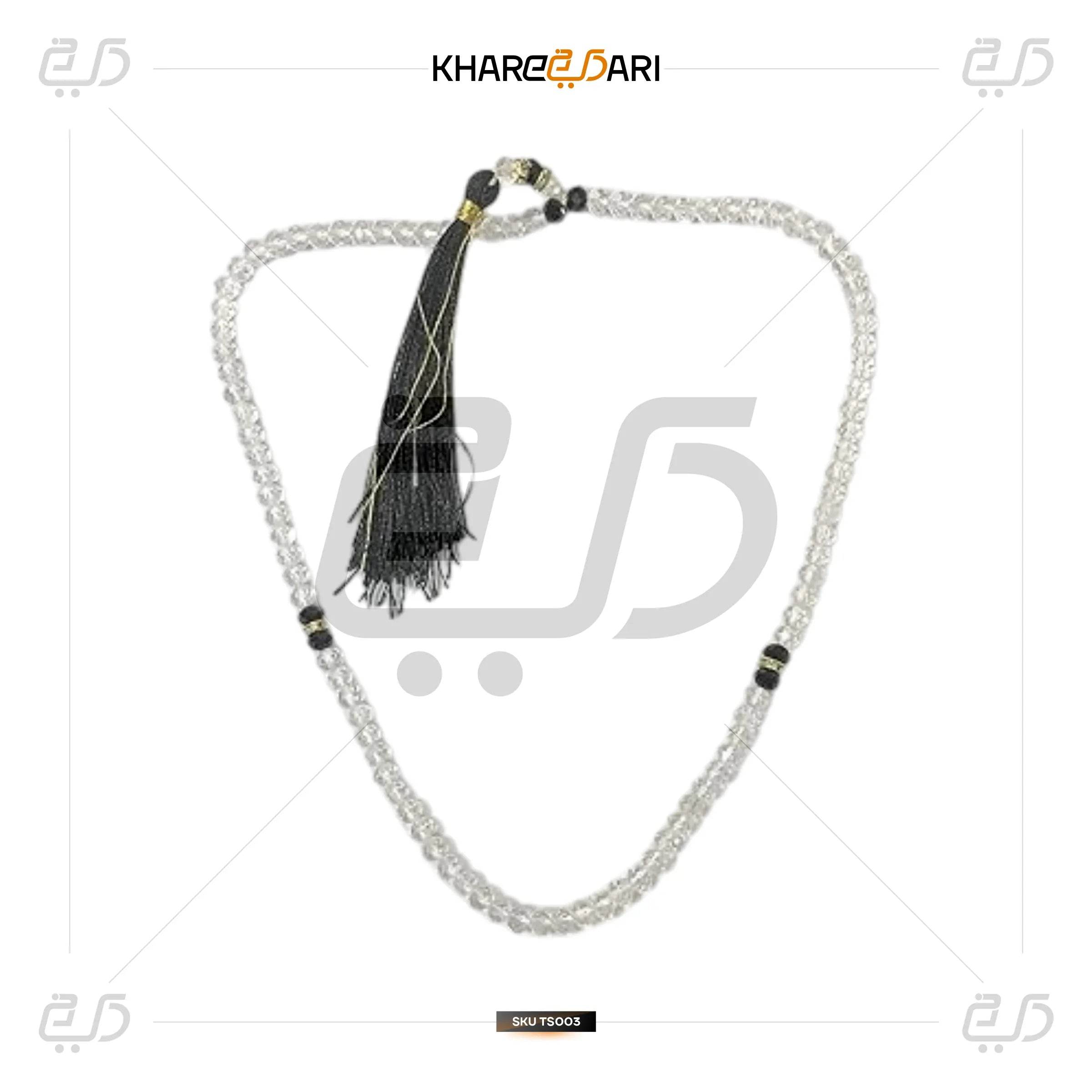 Islamic Tasbeeh Crystal 100 Beads - Khareedari 
