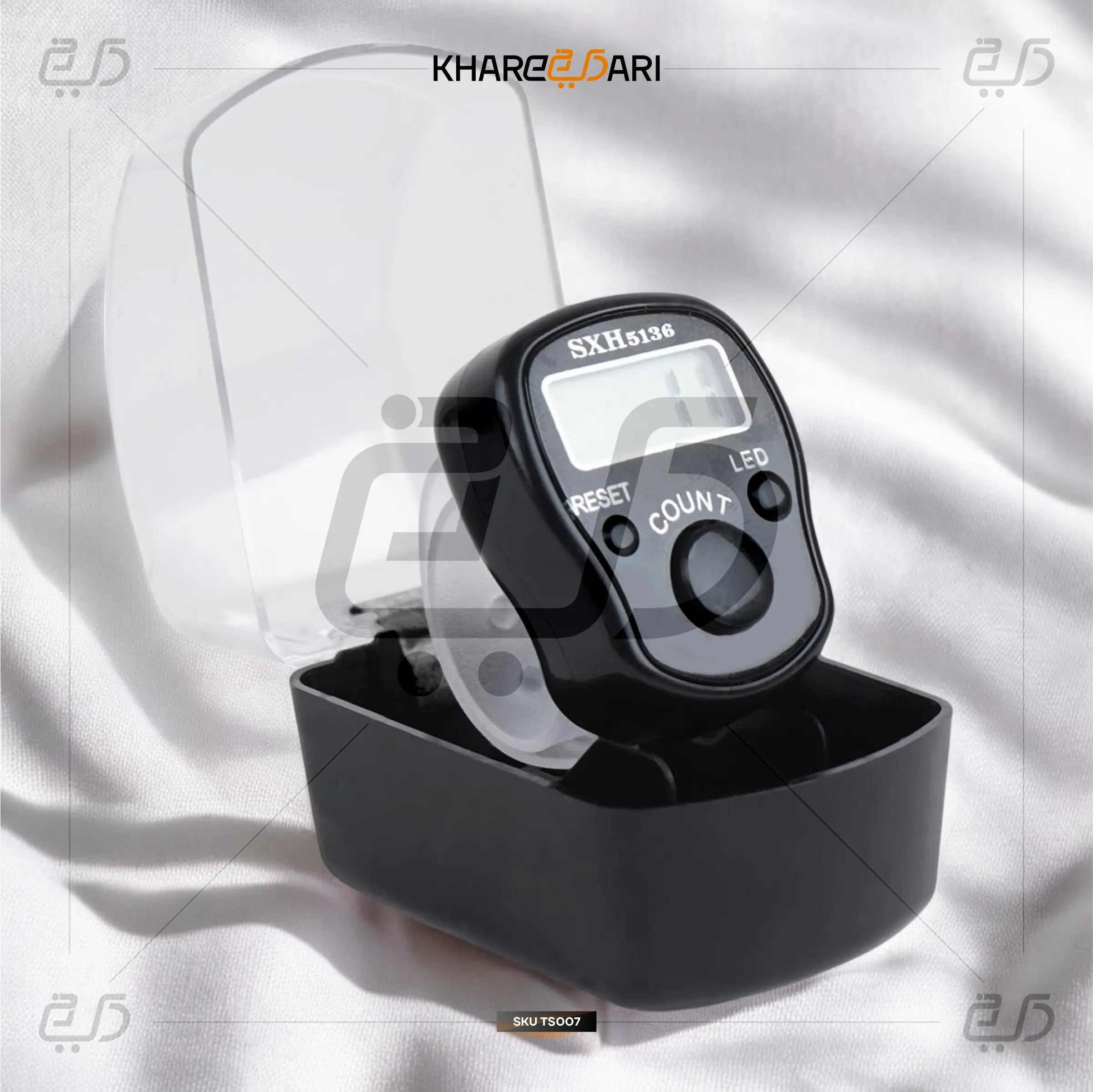 Manual Digital Hand Tally Counter/Finger Counter with Led Light