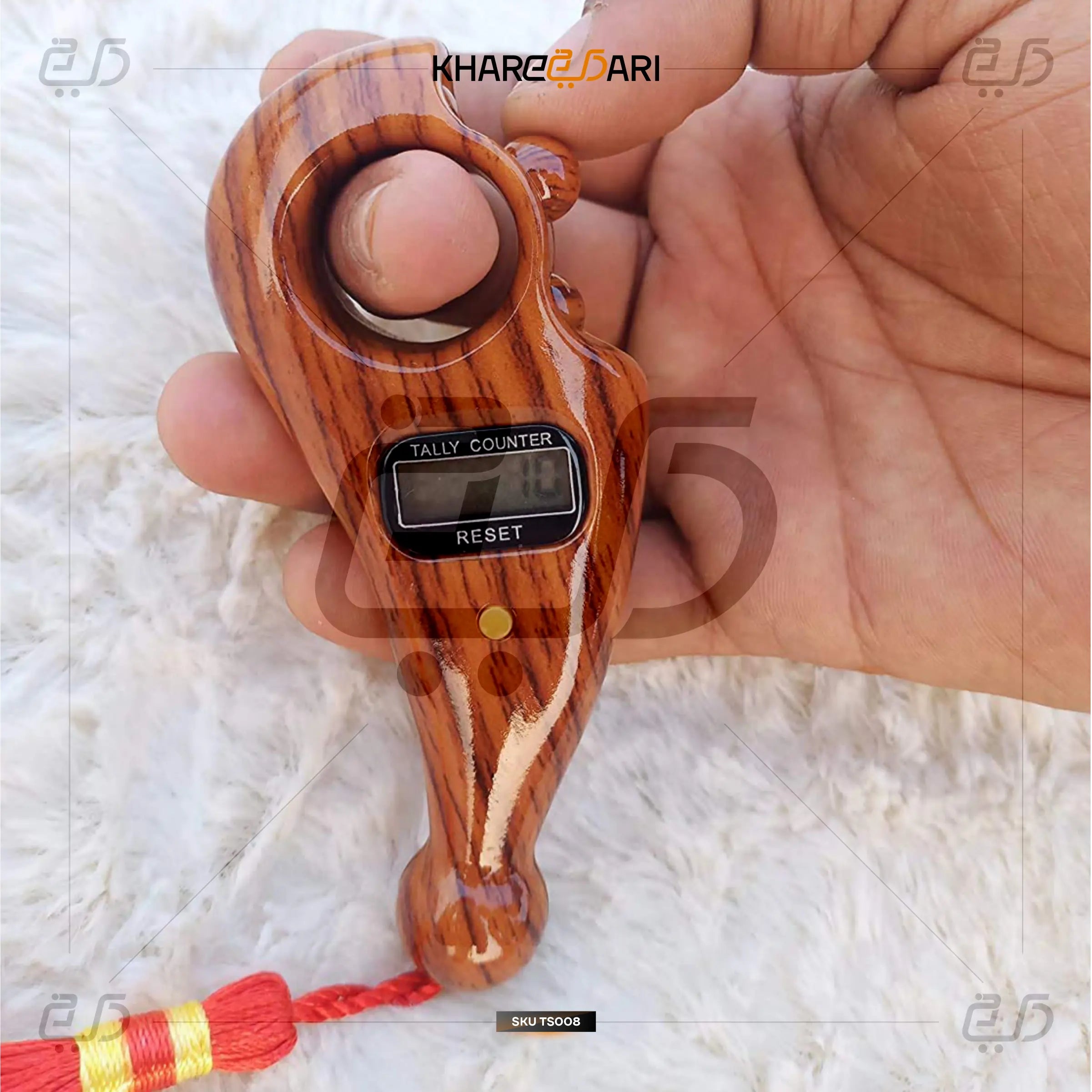 Hand Finger Digital Number Clicker for Muslim Prayer Beads