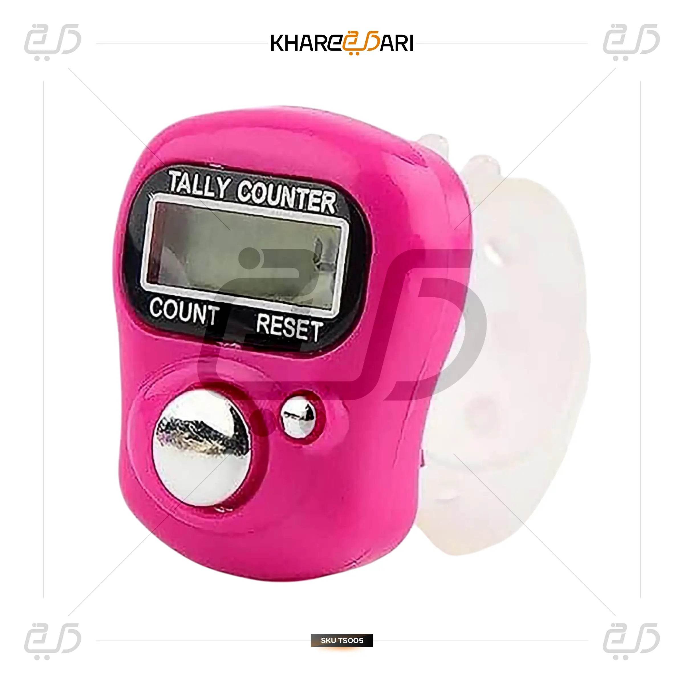 Manual Hand Finger Tasbeeh Counting Machine Digital Head Electronic Tally Counter - Khareedari 