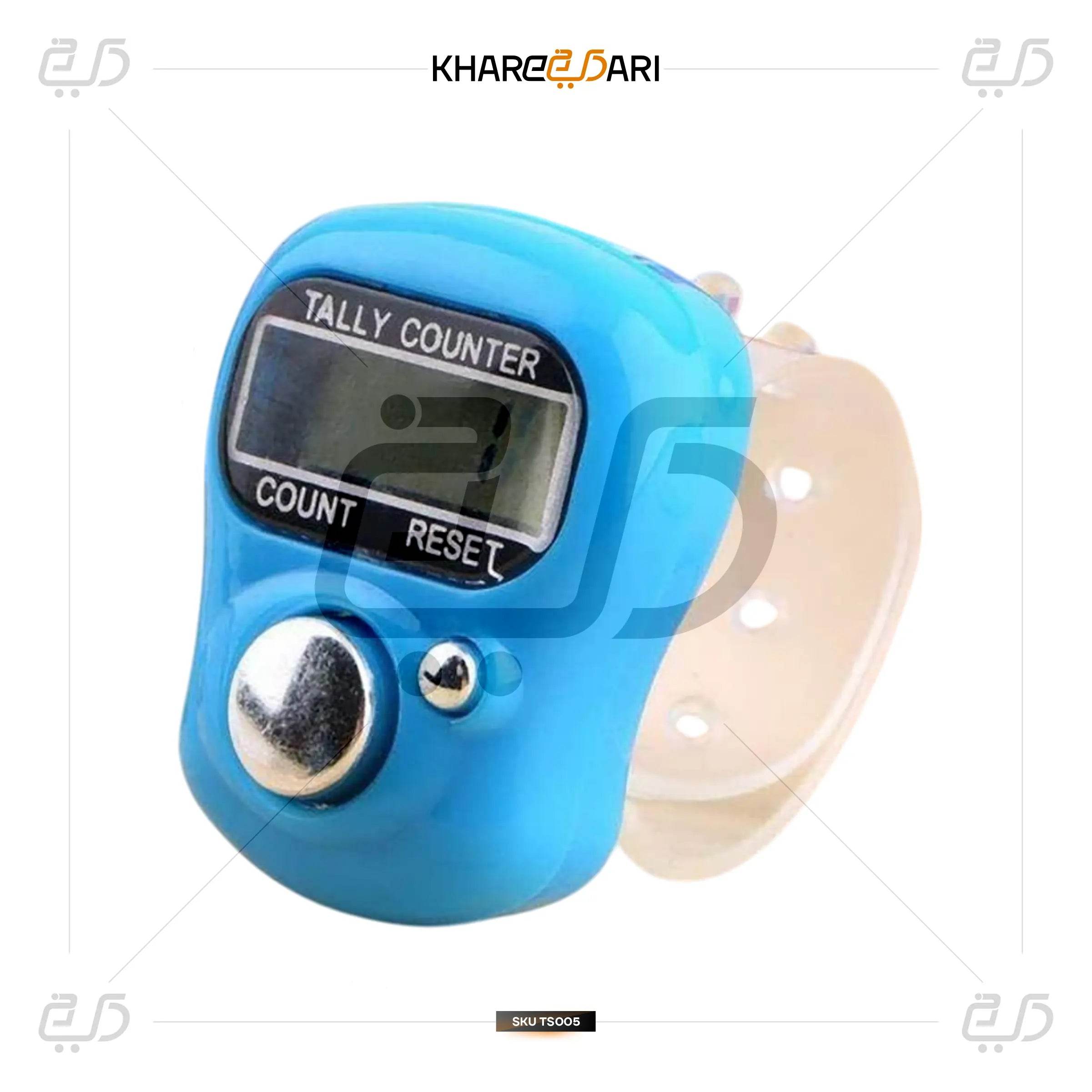 Manual Hand Finger Tasbeeh Counting Machine Digital Head Electronic Tally Counter - Khareedari 