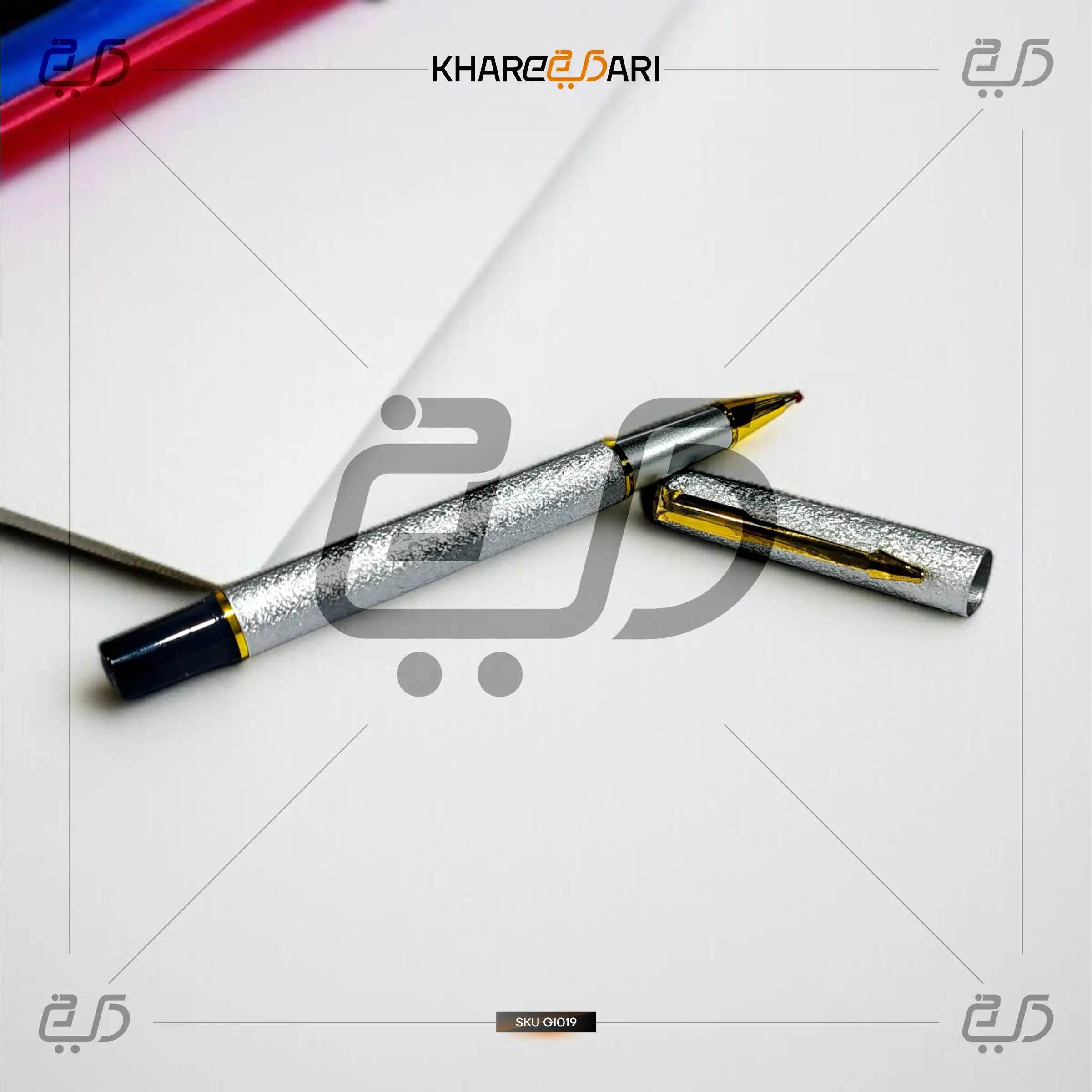 Shabnam Silver Spark Pen | Customised & Personalised Gift - Khareedari 