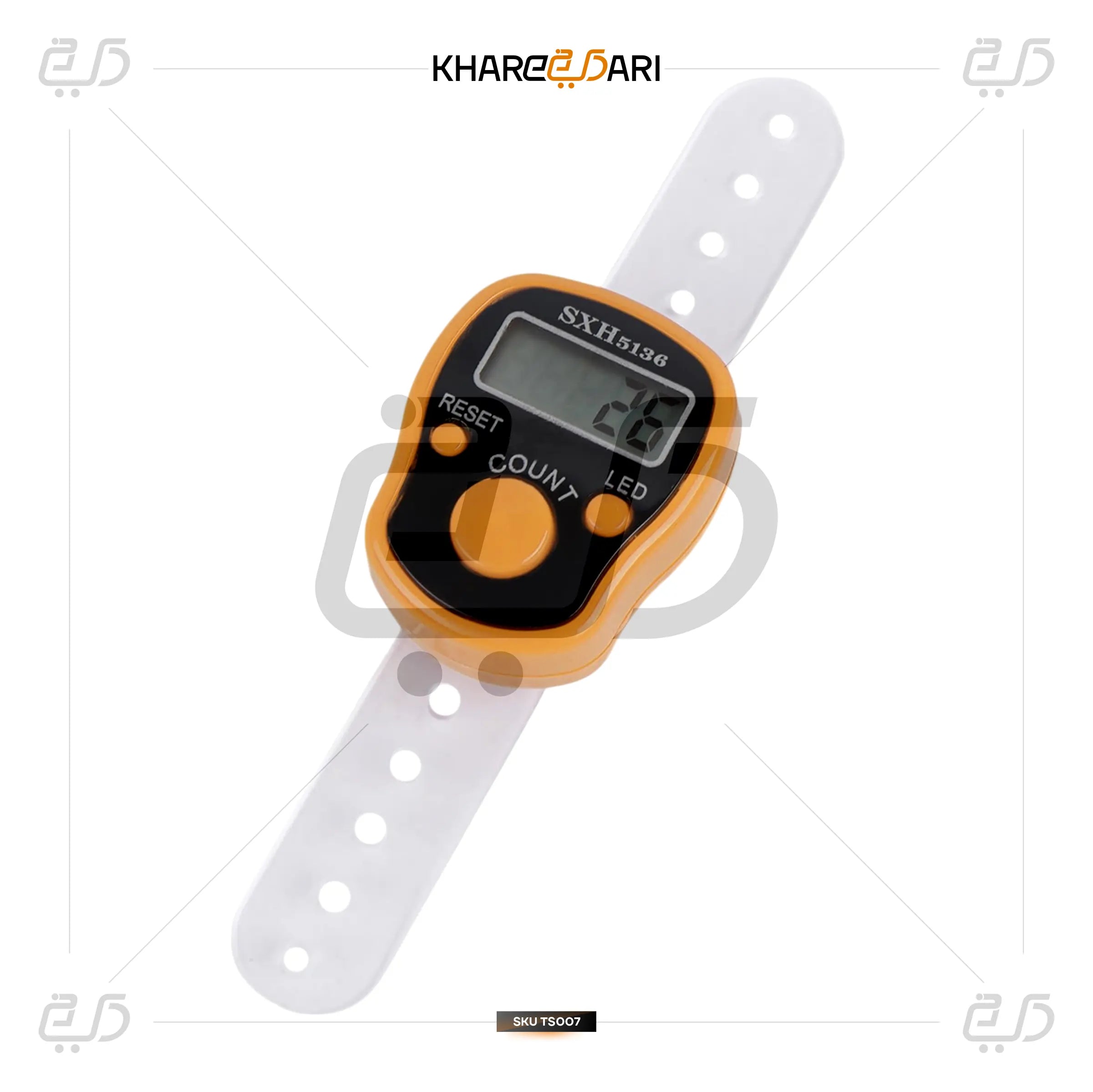 Manual Digital Hand Tally Counter/Finger Counter with Led Light