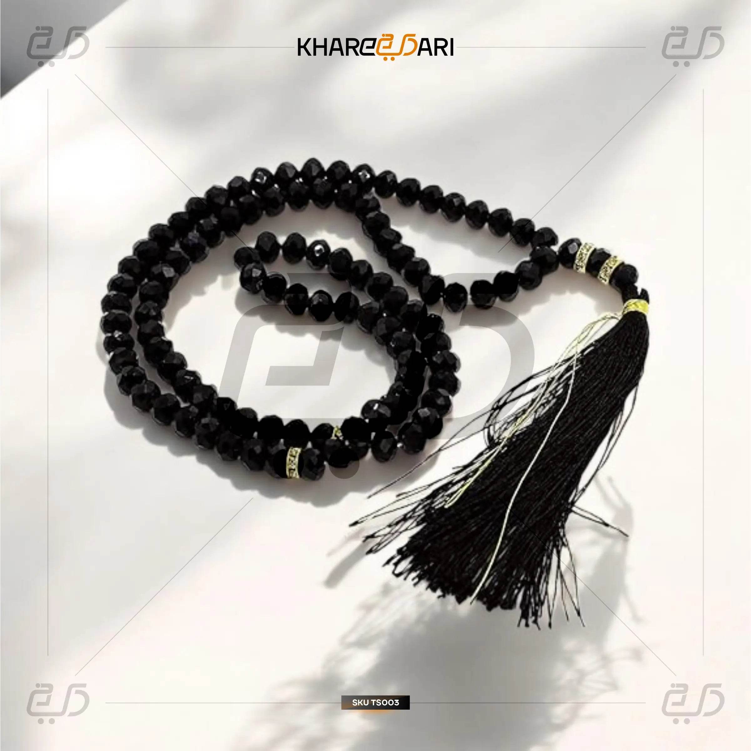 Islamic Tasbeeh Crystal 100 Beads - Khareedari 