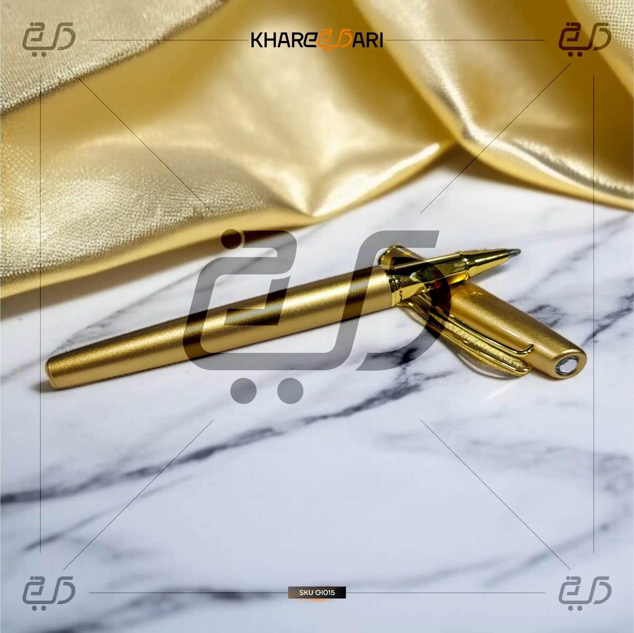 Zarq Golden Gem Pen | Customised & Personalised Gift - Khareedari 