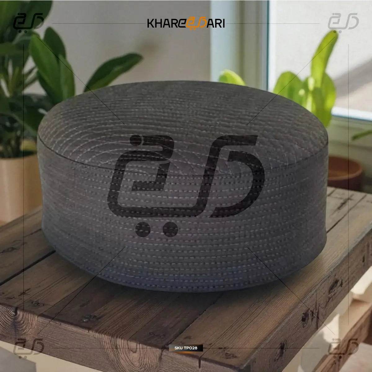 Junaid Jamshed Premium Prayer Cap | Straight Line Namaz Topi - Khareedari 