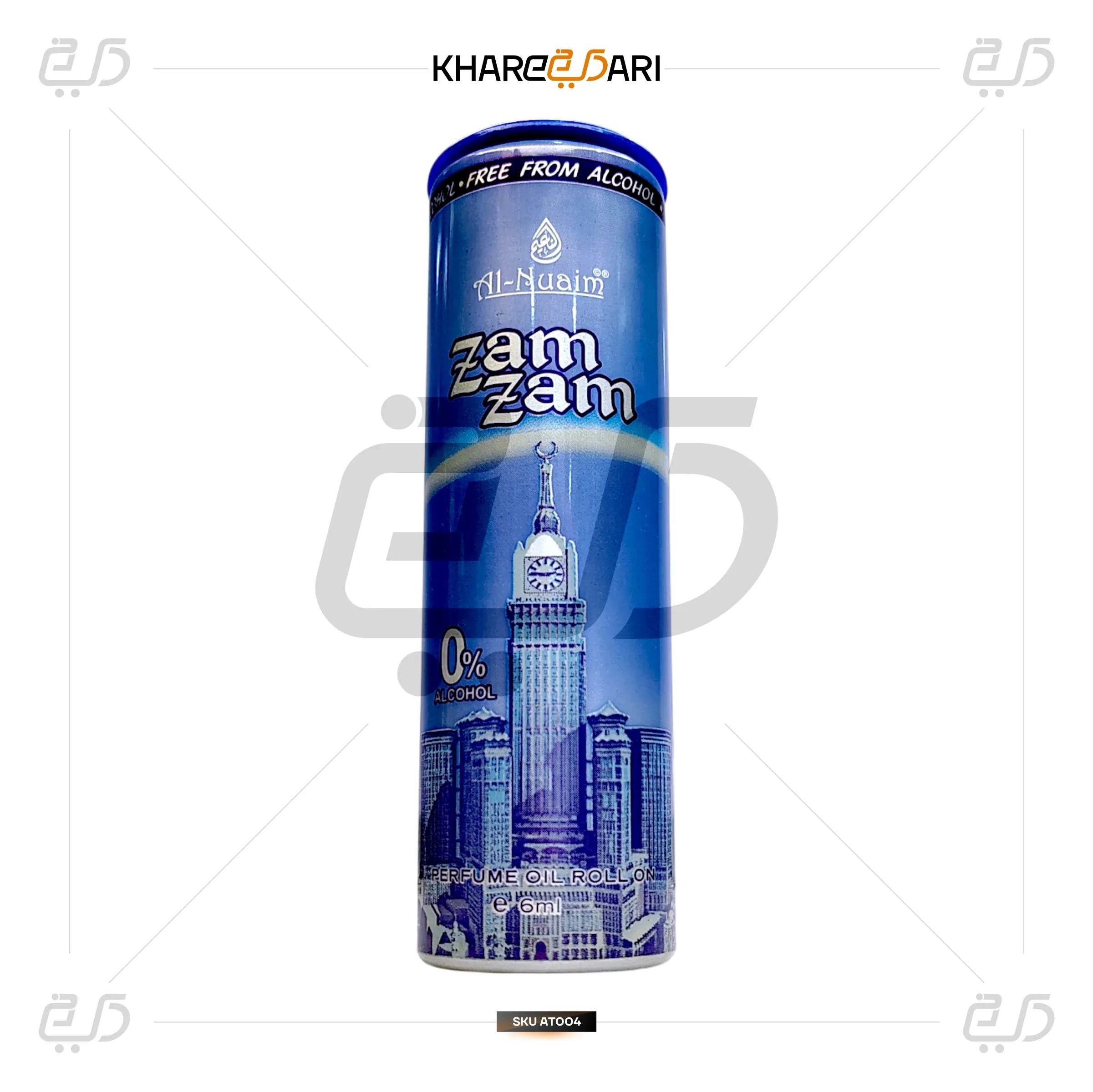 Al-Nuaim Zam Zam Al-Nuaim Zam Zam Attar Roll-On 6ML | Long-Lasting Luxury ScentRoll On - 6ml|Luxury Scent with Long Lasting Fragrance For Men & Women - Khareedari 