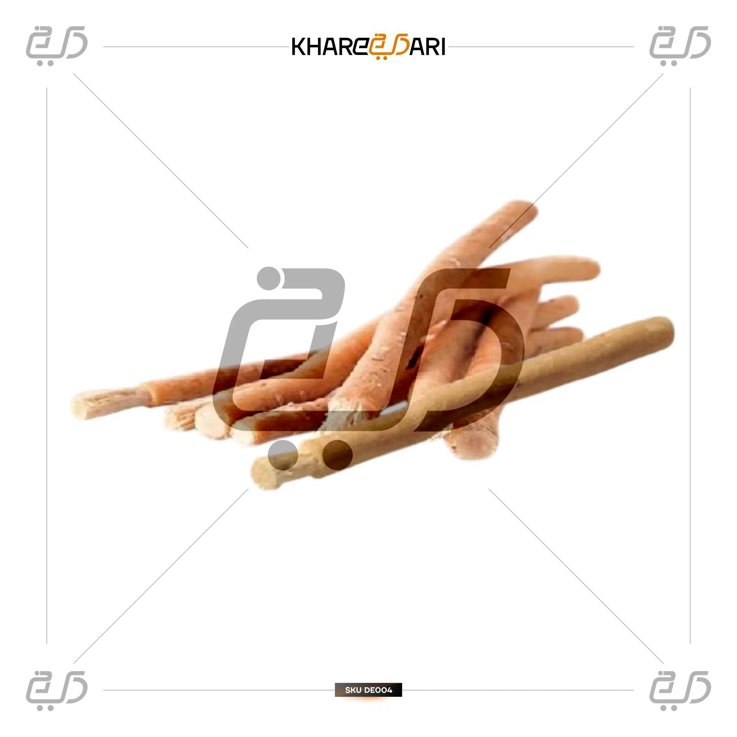 Miswak Herbal Natural Toothbrush Sticks - Khareedari 