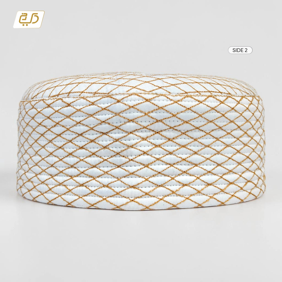 Luxury Reversible Fabric Namaz Cap