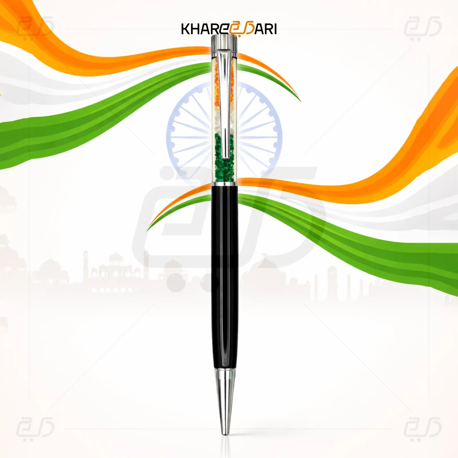 Tri-Color Crystal Customised Pen