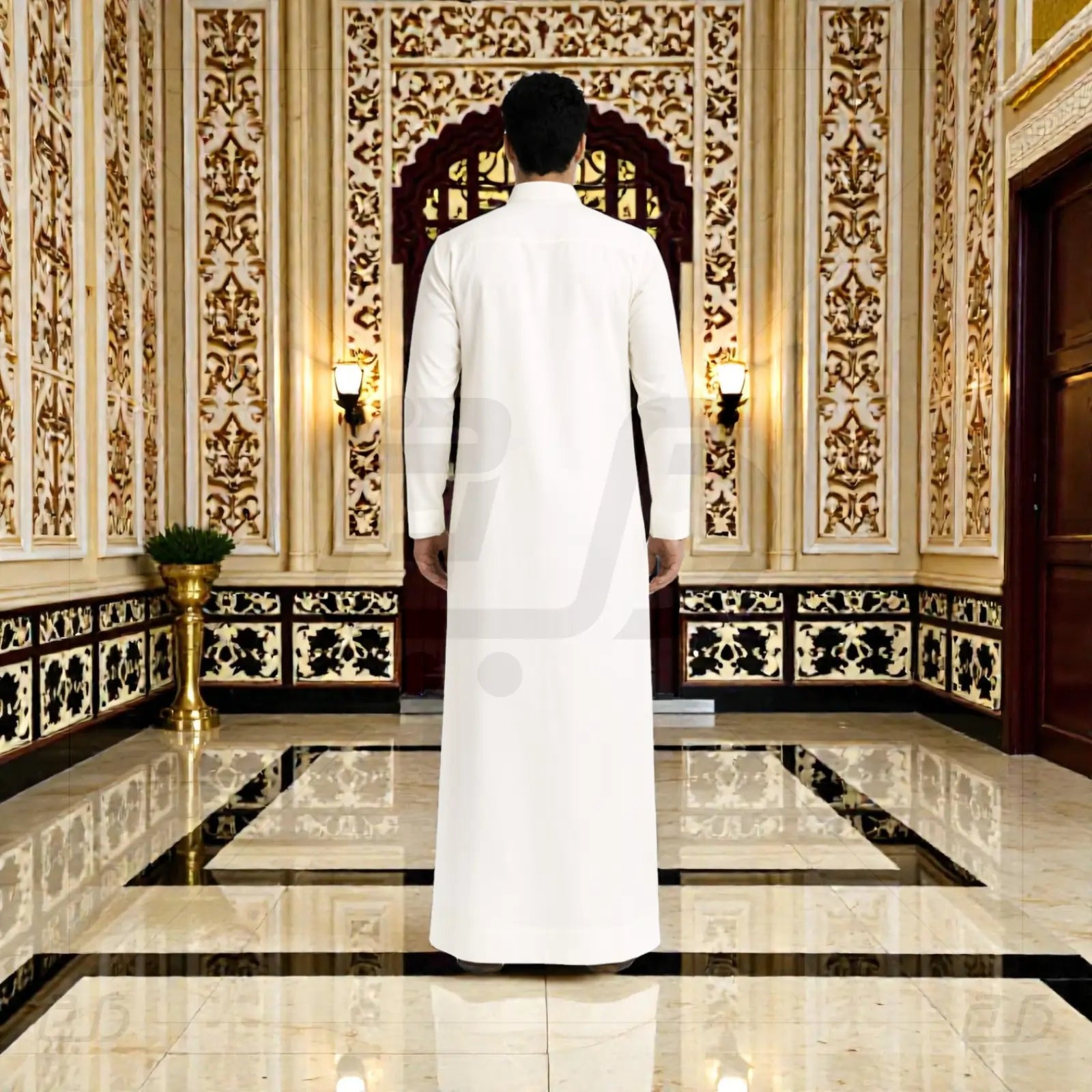 Men’s Saudi Collar Jubba