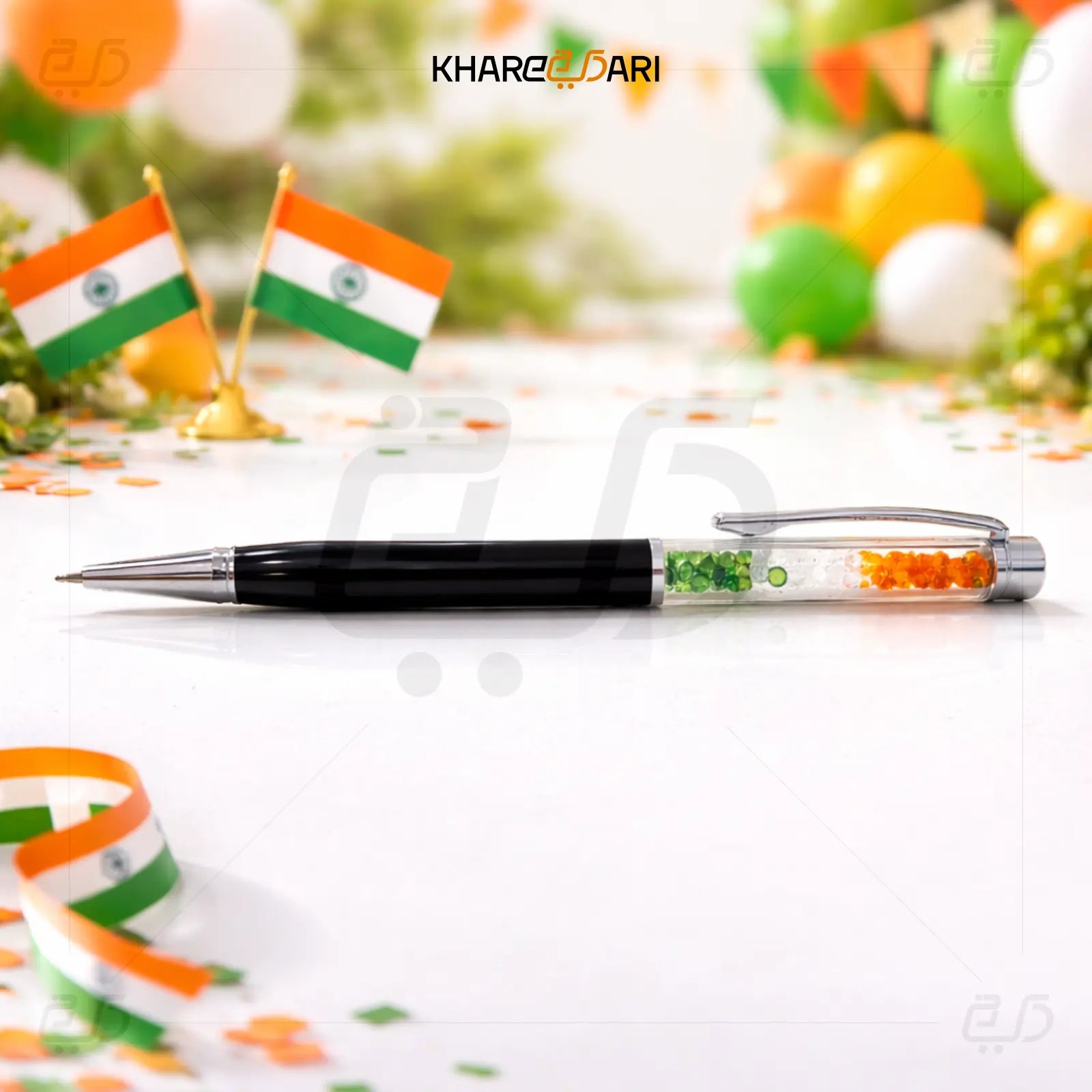 Tri-Color Crystal Customised Pen
