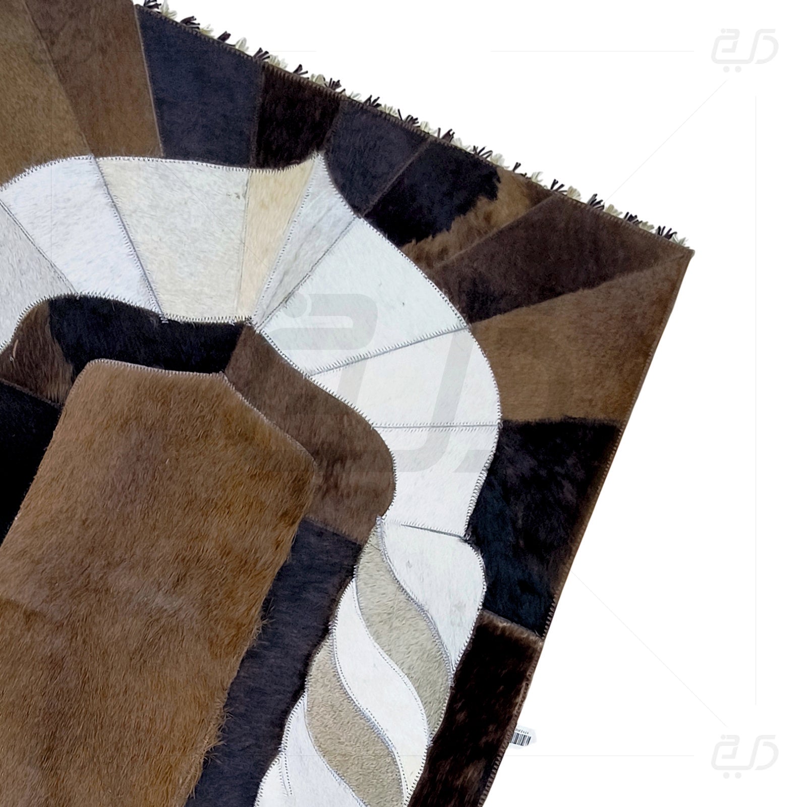 Designer Leather Prayer Mat with Real Goat Hair | Premium Luxury Janamaz