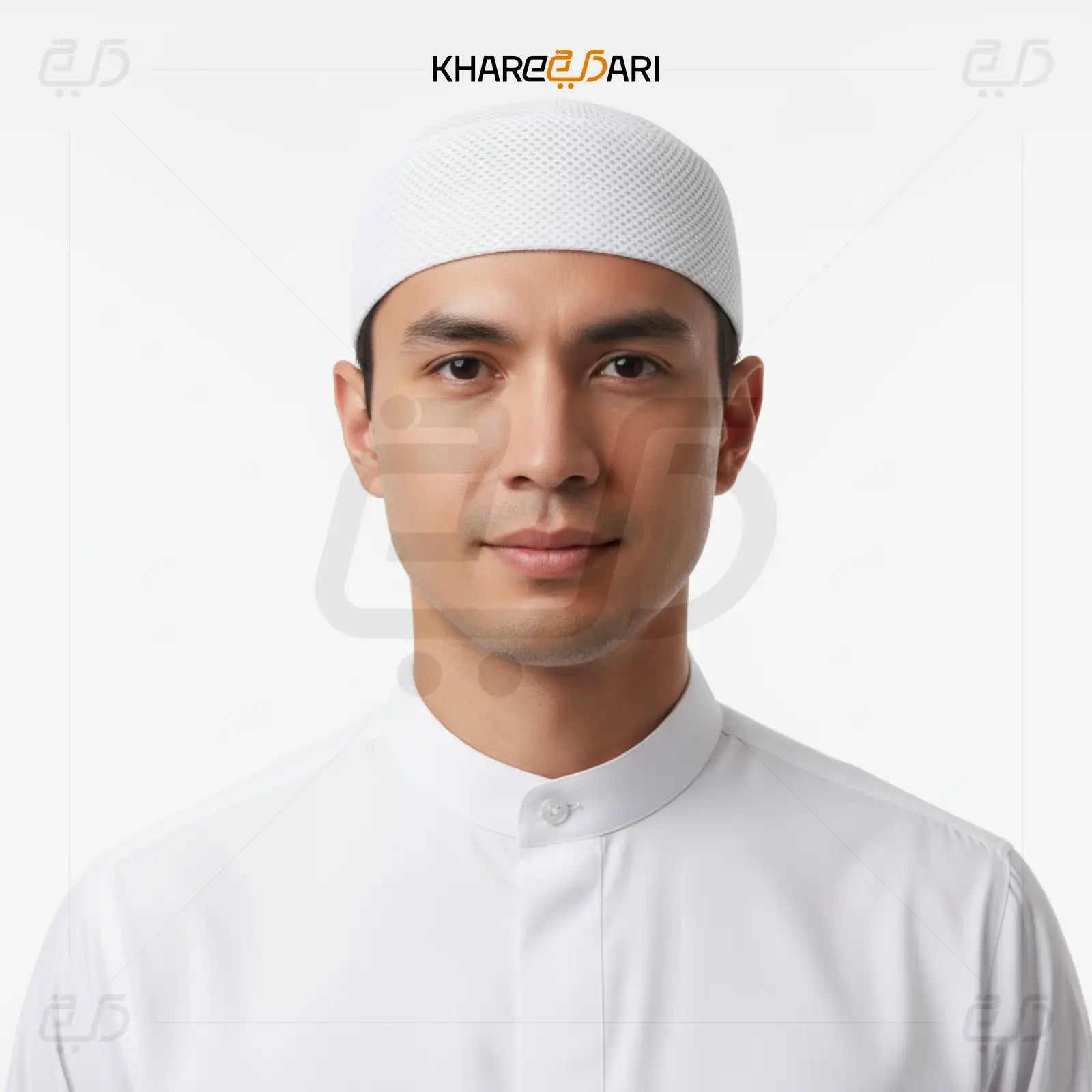 Breathable Mesh Prayer Topi