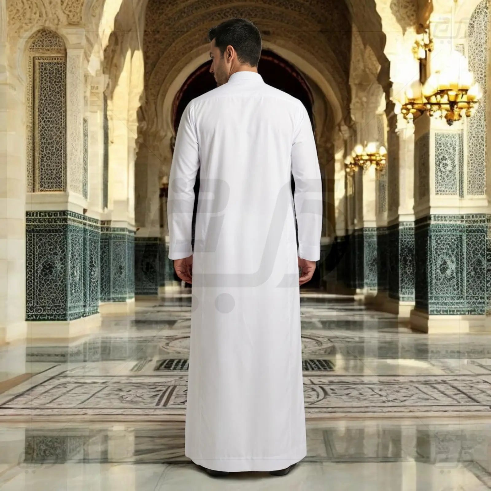 Men’s Saudi Collar Jubba