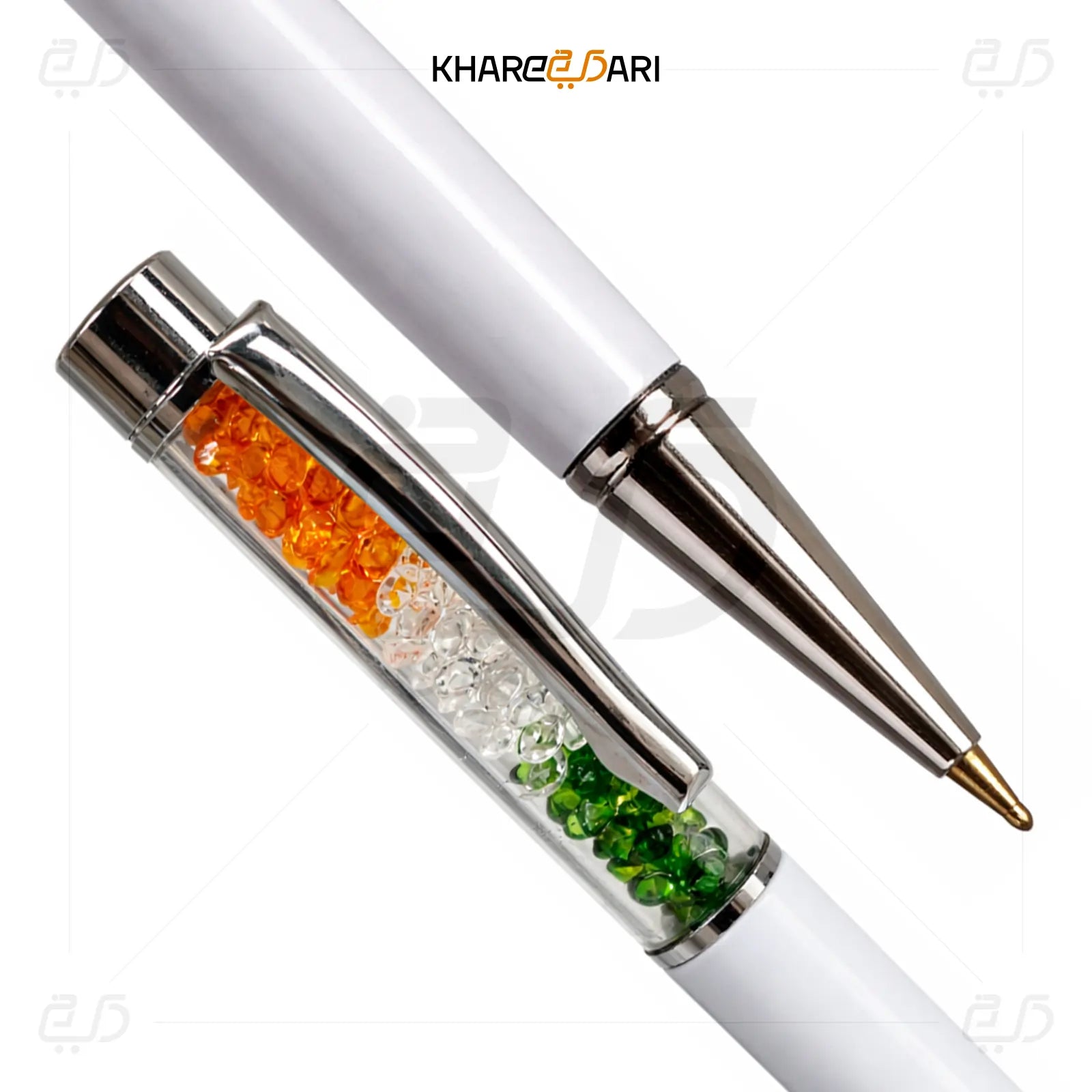 Tri-Color Crystal Customised Pen