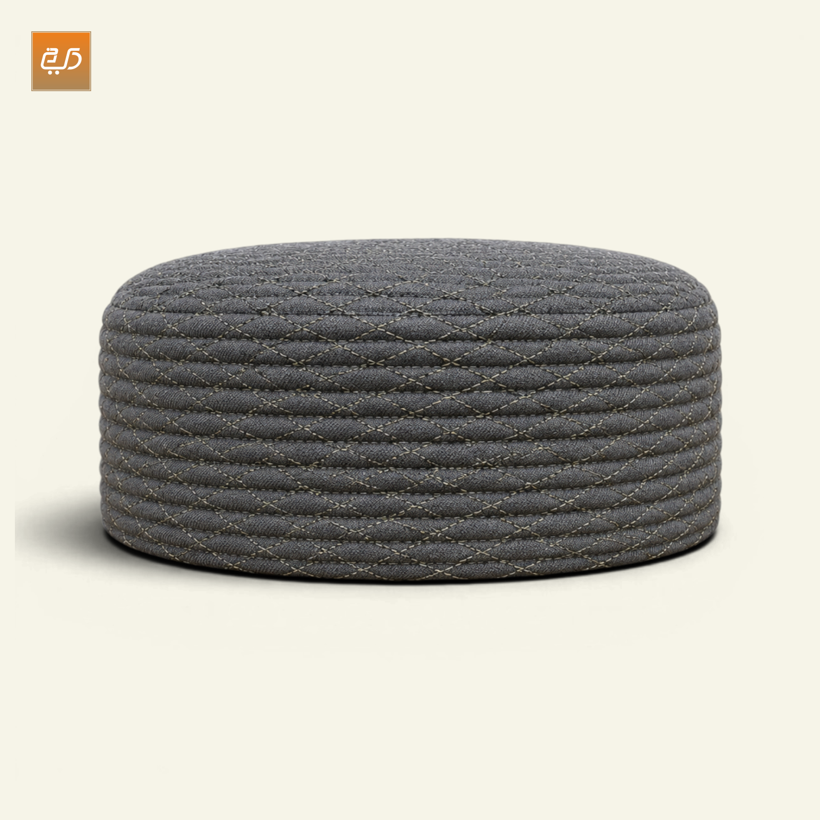 Reversible Namaz Cap | Premium Dual Color Topi (Brown & Dark Grey)