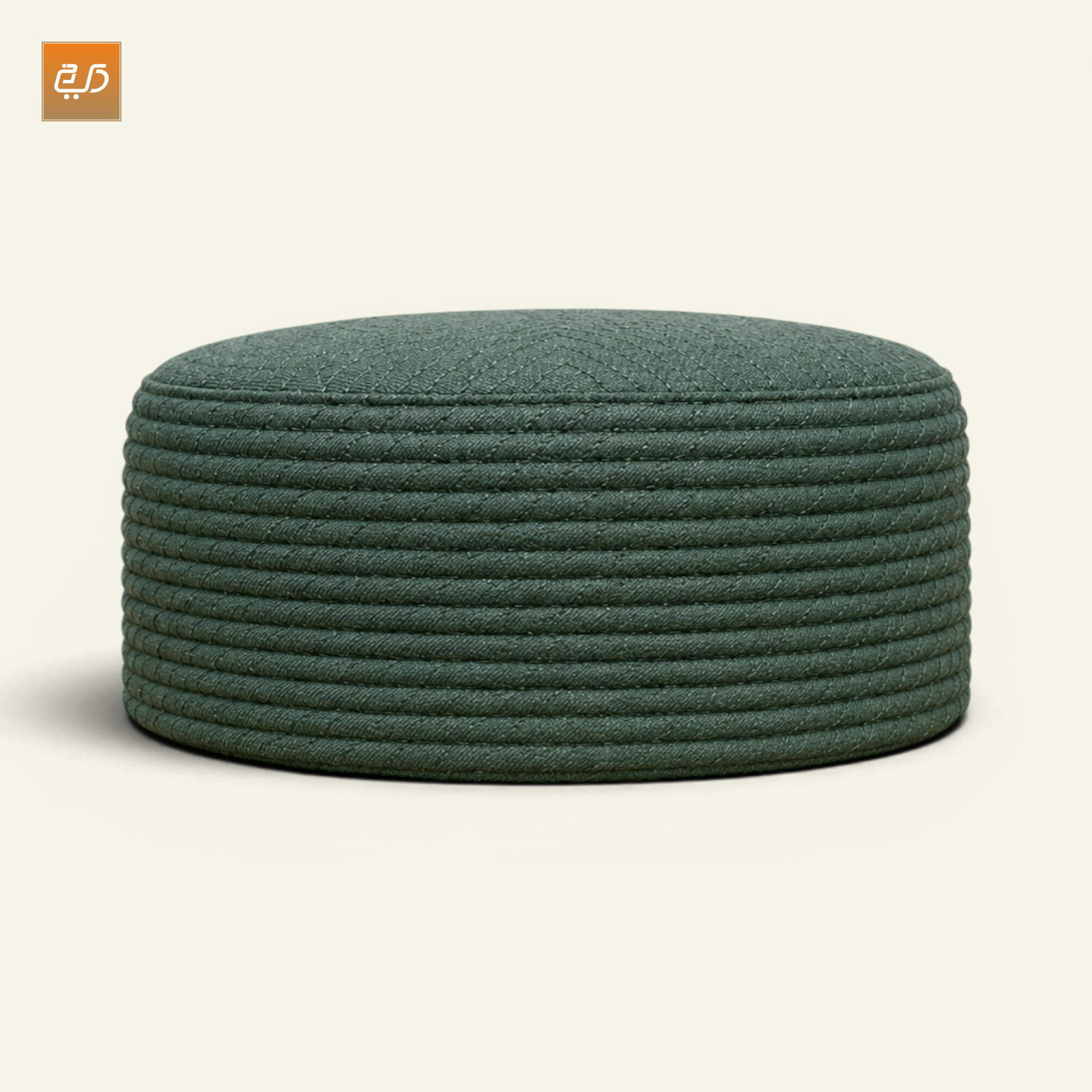 Zulf Reversible Namaz Cap | Premium Dual Color Topi (Light Green & Dark Green)
