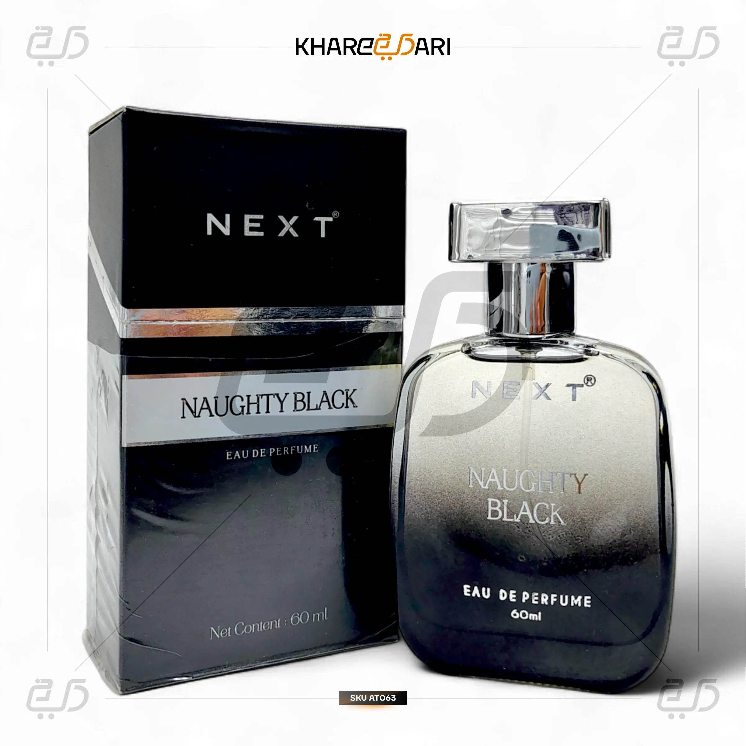 Next Care Premium Black Eau De Perfume 60ML | Long-Lasting Fragrance - Khareedari 