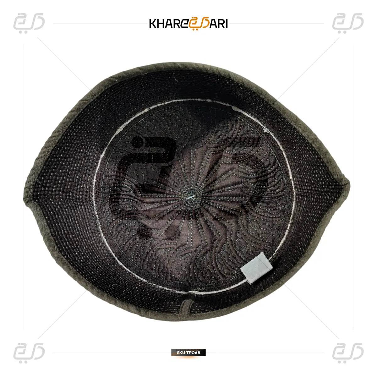 Embroidered Muslim Prayer Cap | Islamic Namaz Topi for Men | Comfortable Cotton Skull Cap - Khareedari 