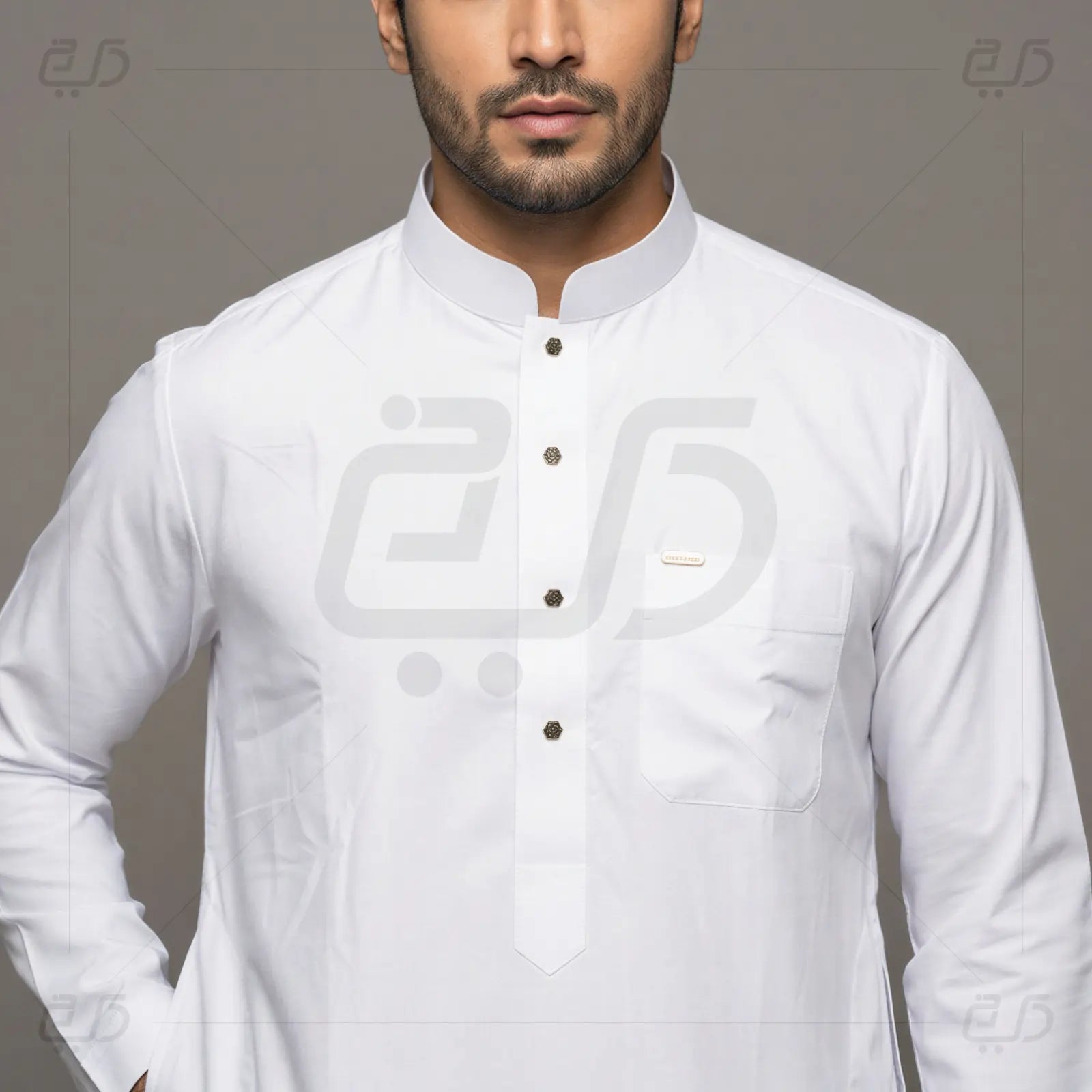 Men’s Saudi Collar Jubba