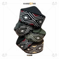 Mufti Woven Islamic Topi | Multi Square Design Prayer Cap - Khareedari 