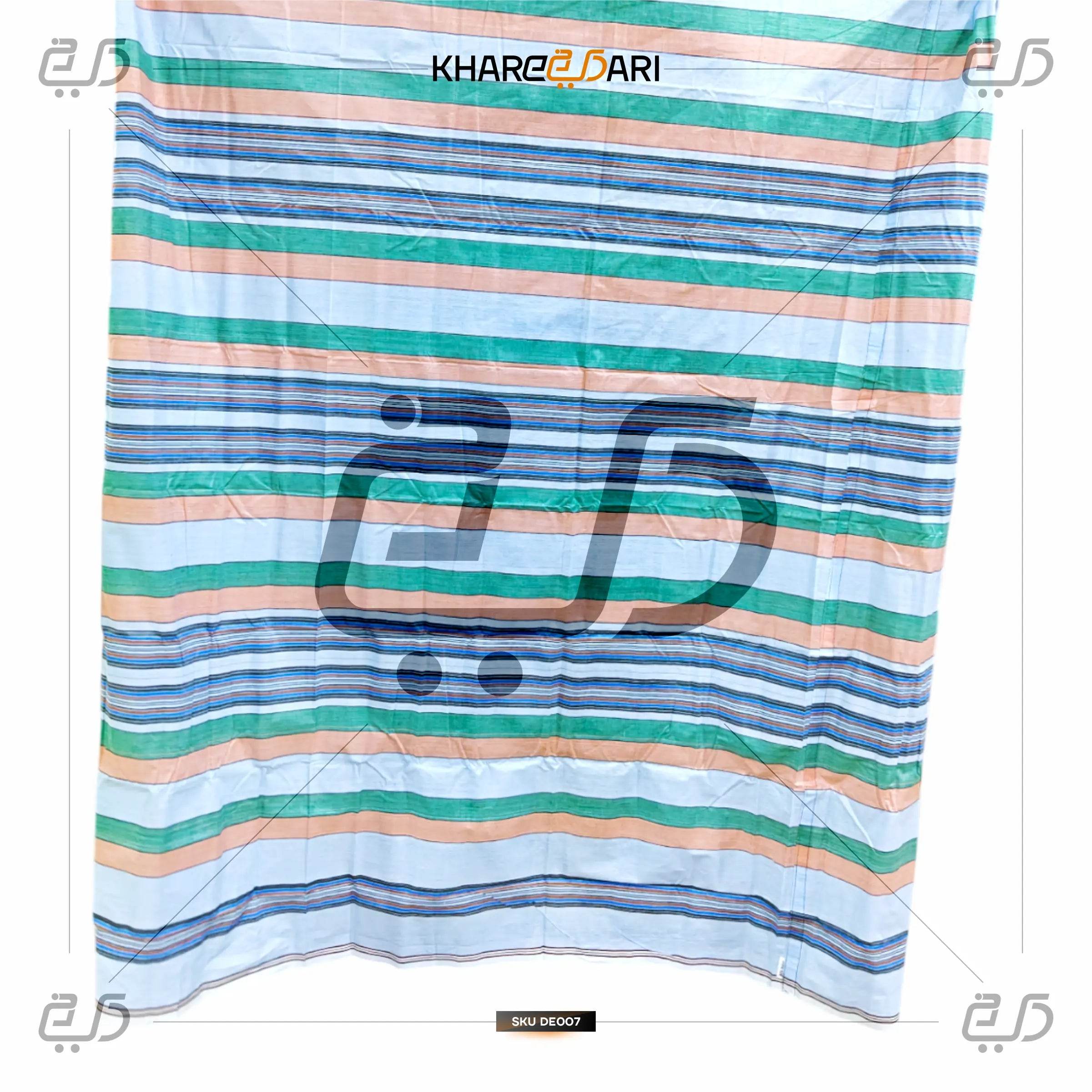 Classic Multicolor Self-Design Lungi for Men – Daily & Casual Wear - Khareedari 