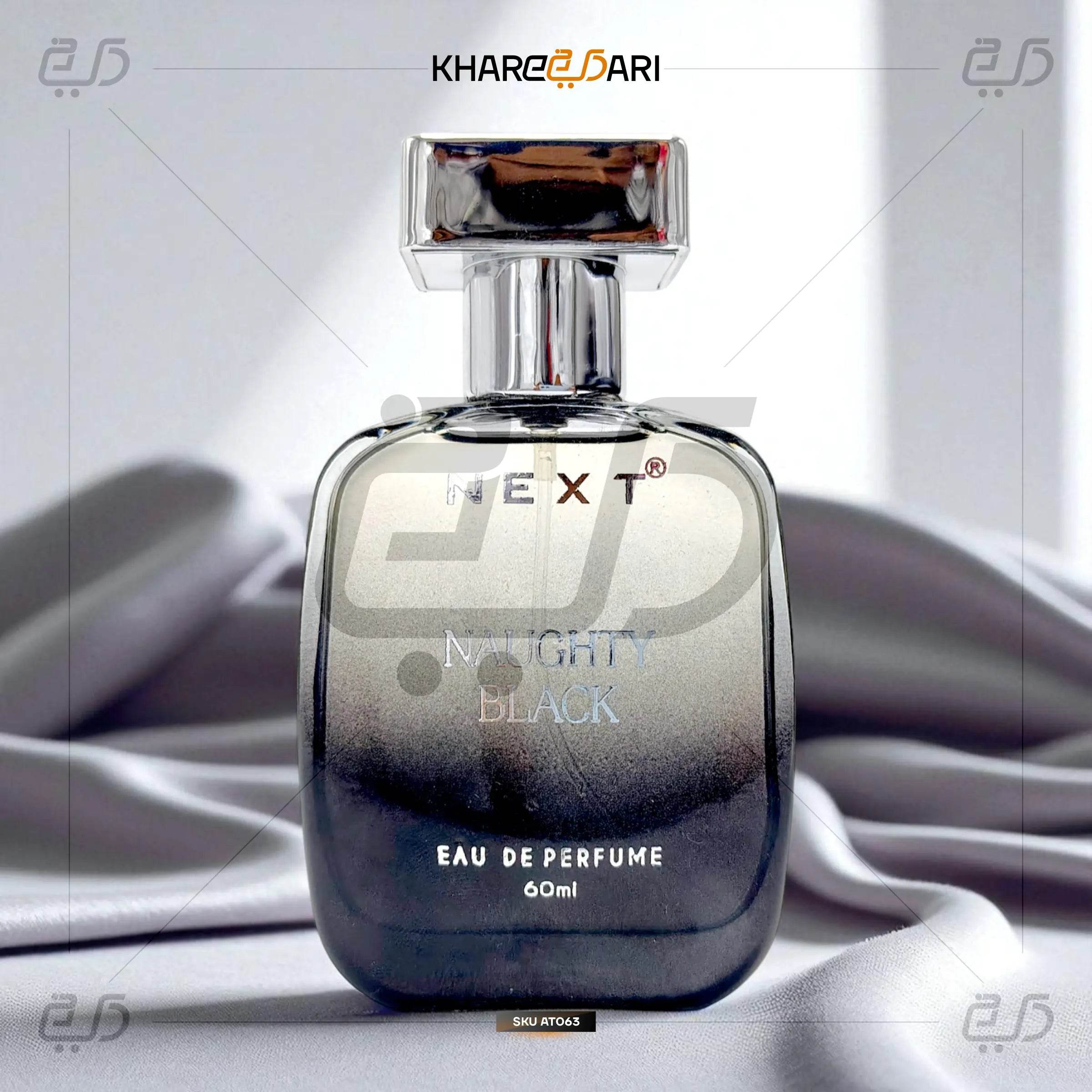 Next Care Premium Black Eau De Perfume 60ML | Long-Lasting Fragrance - Khareedari 