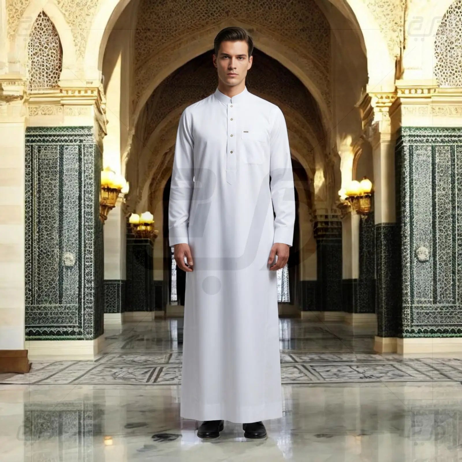 Men’s Saudi Collar Jubba