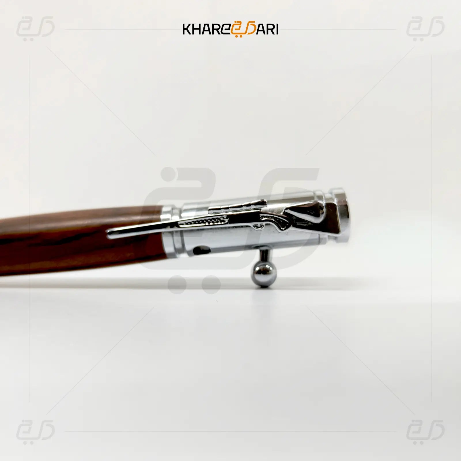 Premium Wooden Rifle Clip Pen