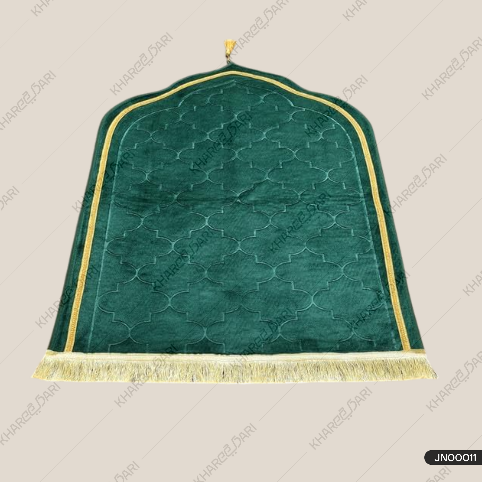 Jannat Premium Janamaz Prayer Mat Musalla Soft Velvet Mat for Salah  and Namaz