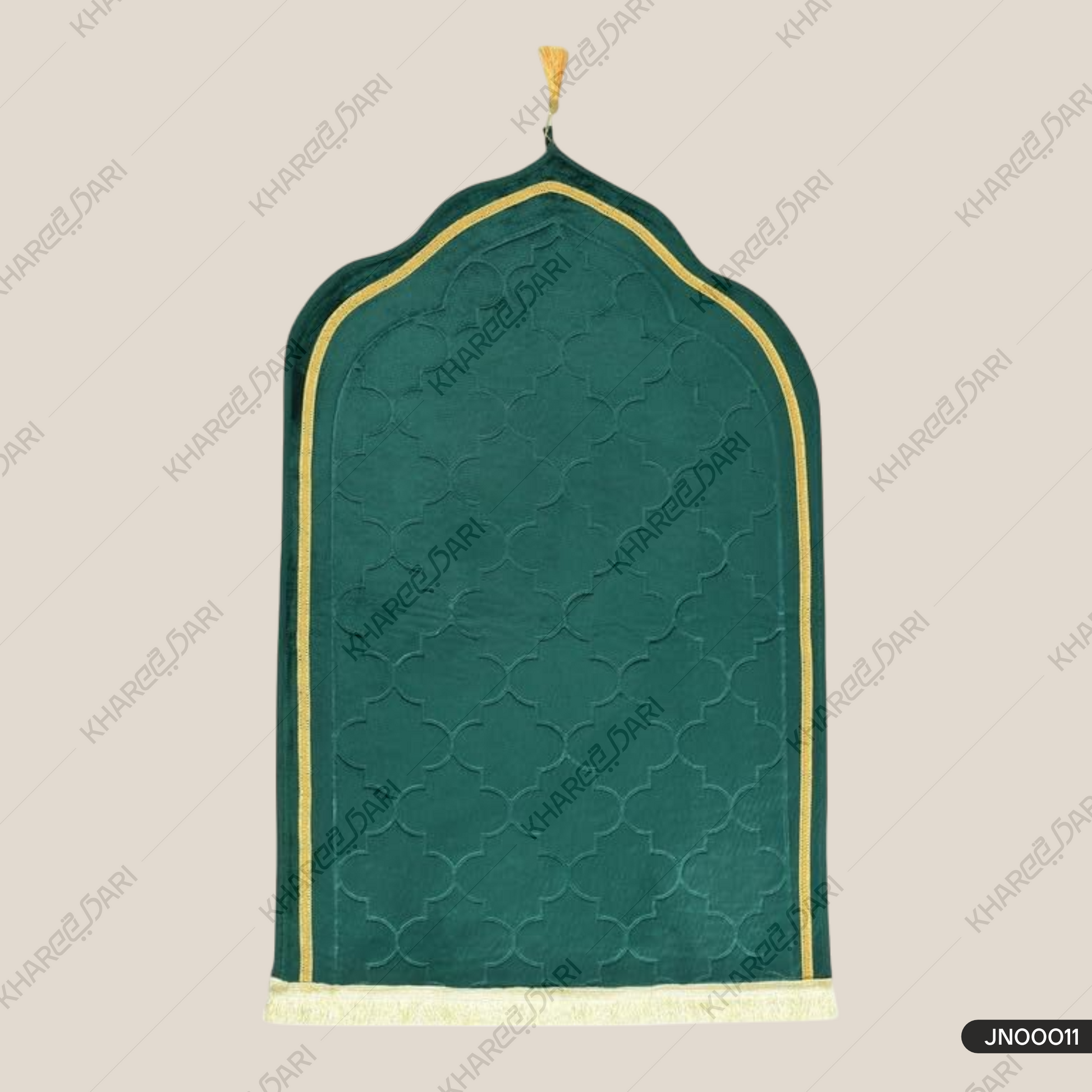 Jannat Premium Janamaz Prayer Mat Musalla Soft Velvet Mat for Salah  and Namaz