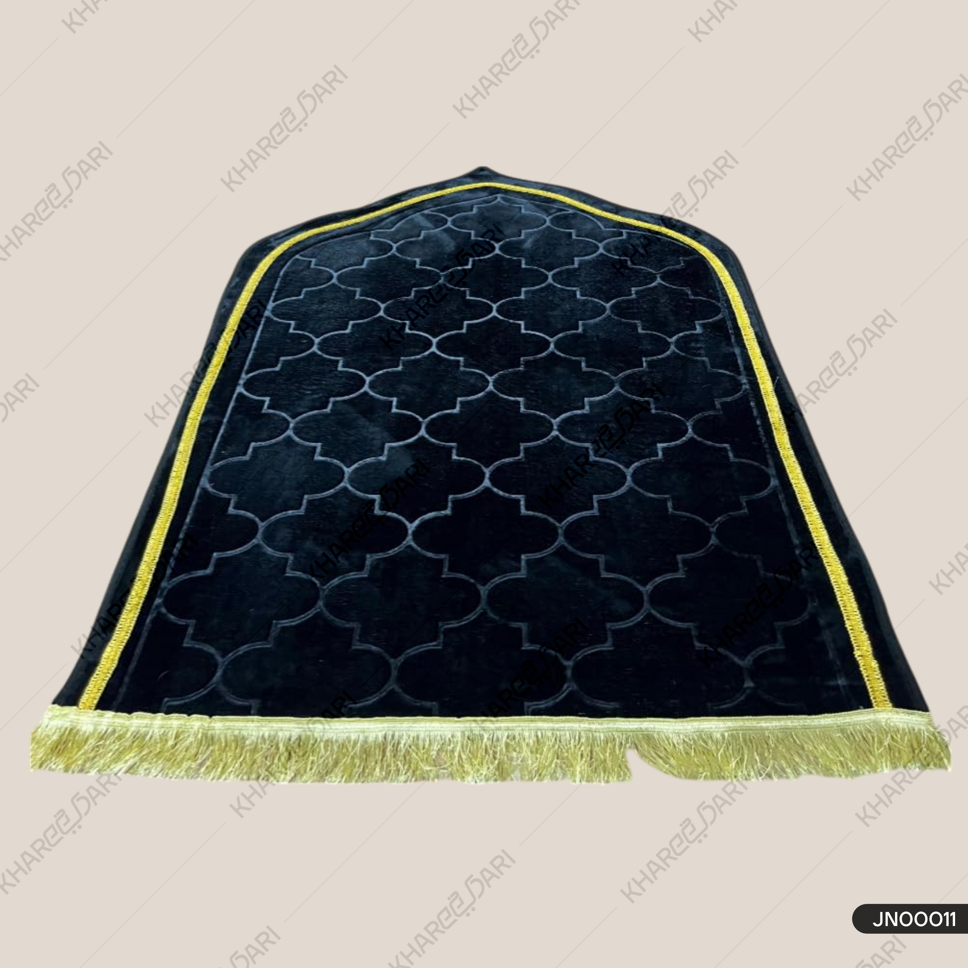 Jannat Premium Janamaz Prayer Mat Musalla Soft Velvet Mat for Salah  and Namaz
