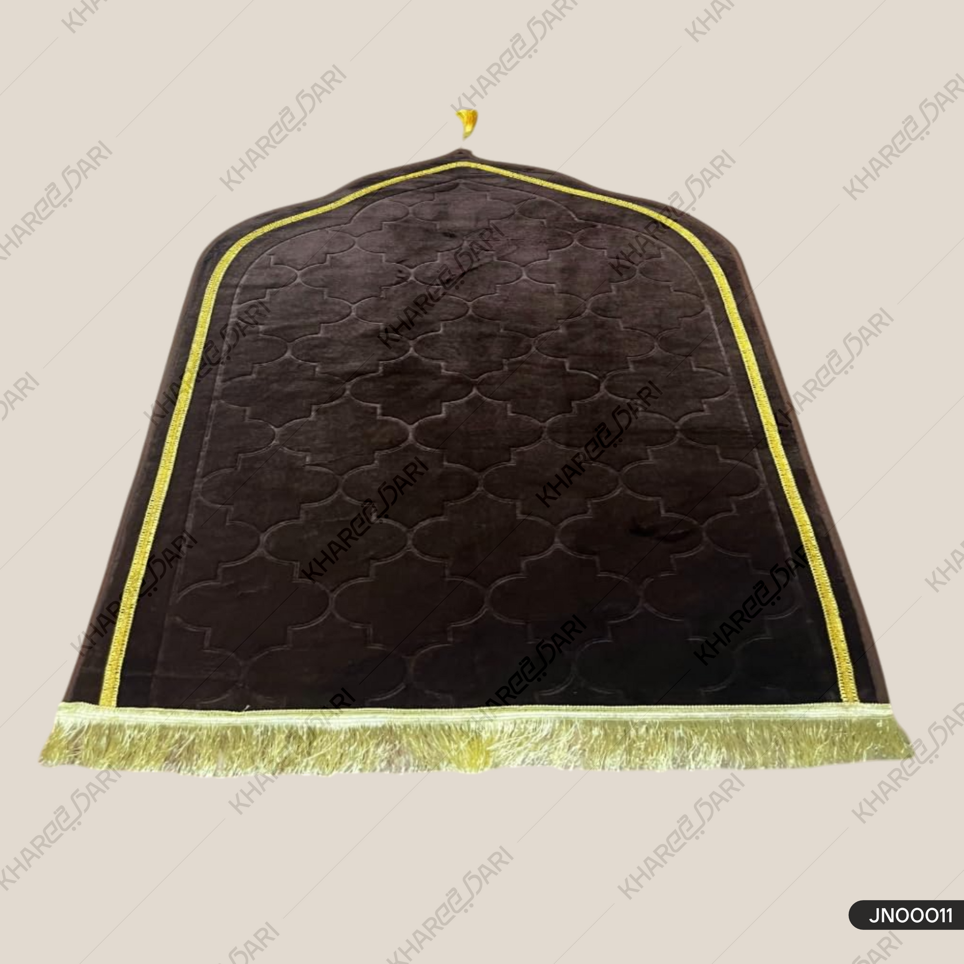 Jannat Premium Janamaz Prayer Mat Musalla Soft Velvet Mat for Salah  and Namaz