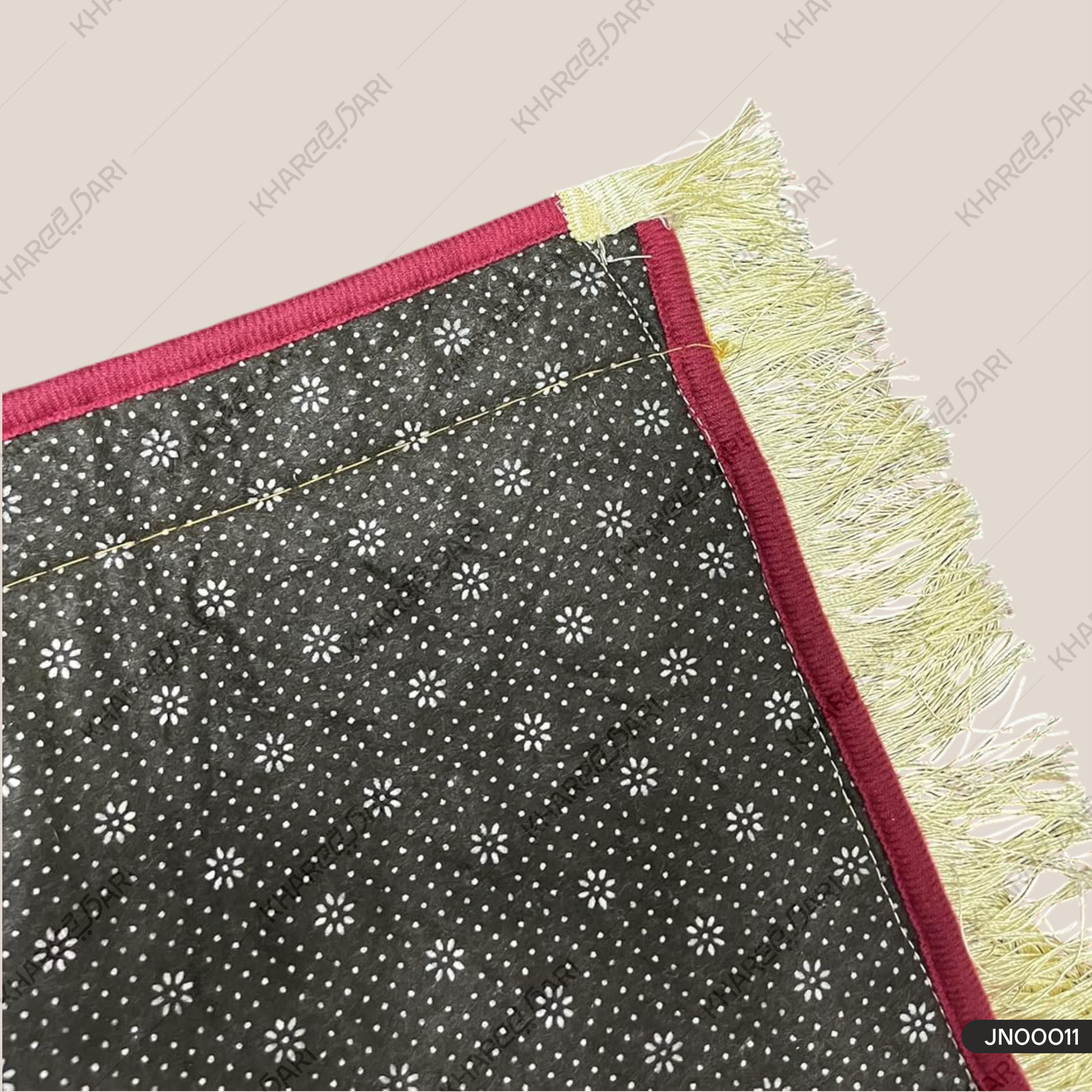 Jannat Premium Janamaz Prayer Mat Musalla Soft Velvet Mat for Salah  and Namaz