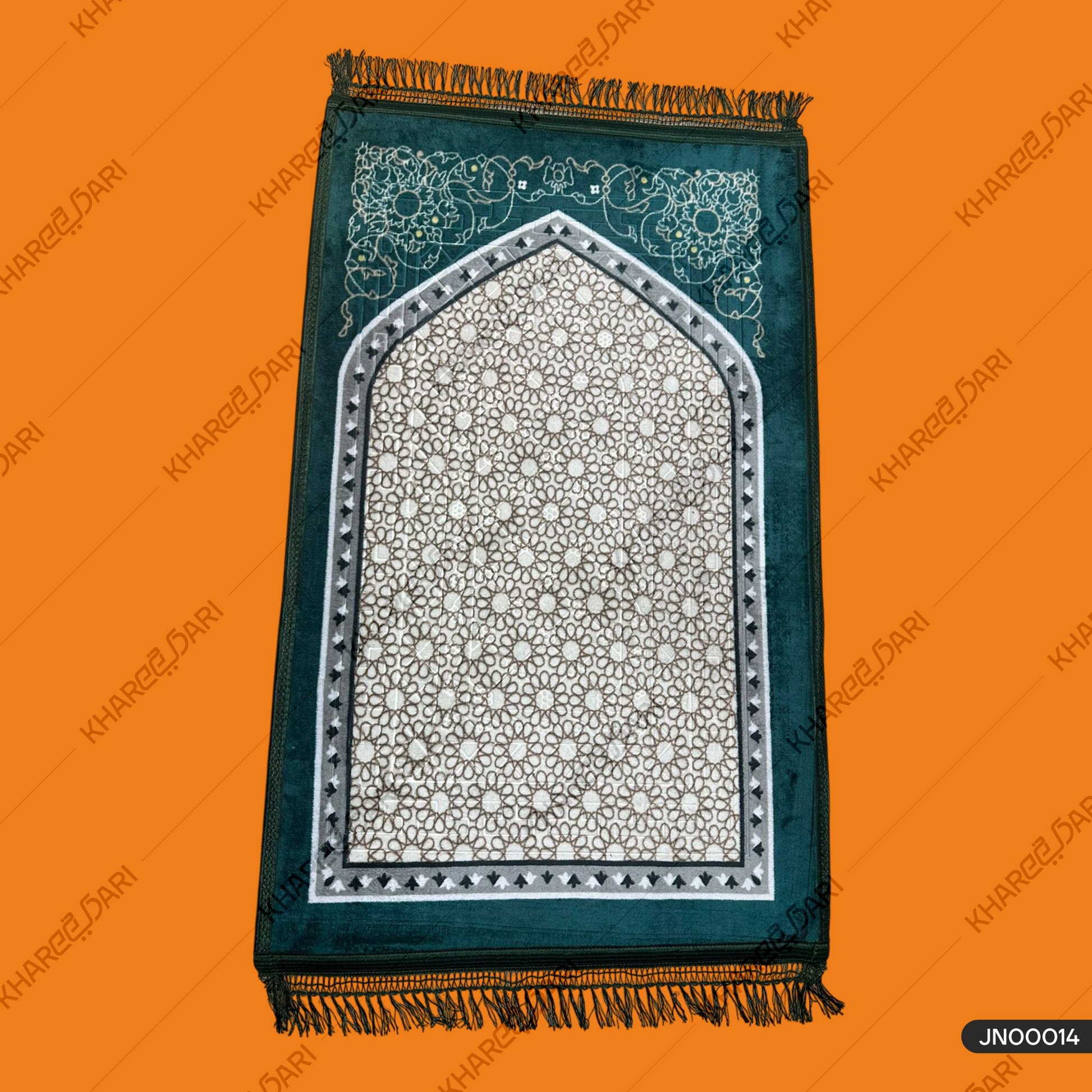 Shahanshah Elegant Velvet Soft Prayer  Janamaz Rugs for Eid and Ramadan Worship