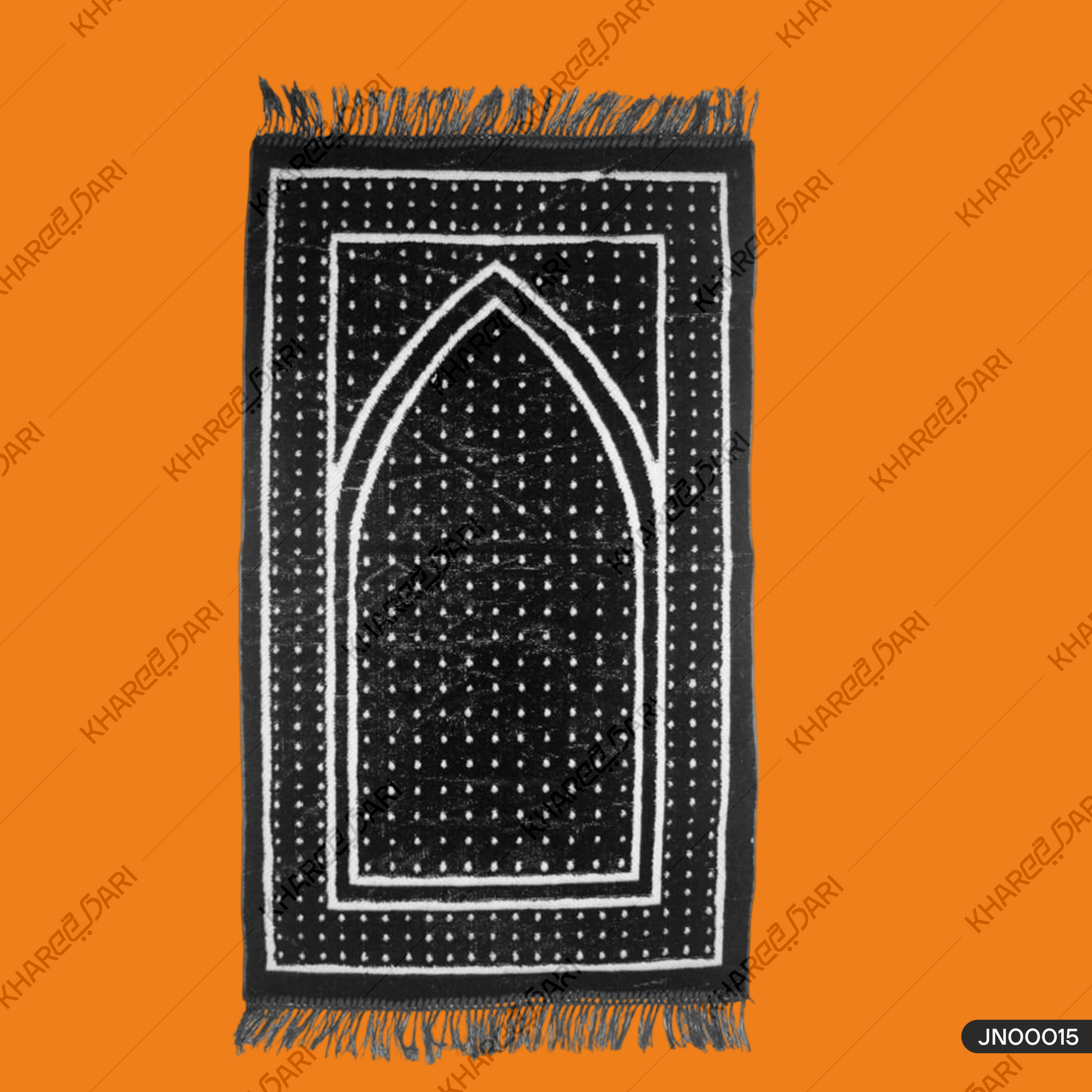 Diamond Kids Janamaz Prayer Mat Musalla Soft Velvet Rug for Kids with Anti-Skid