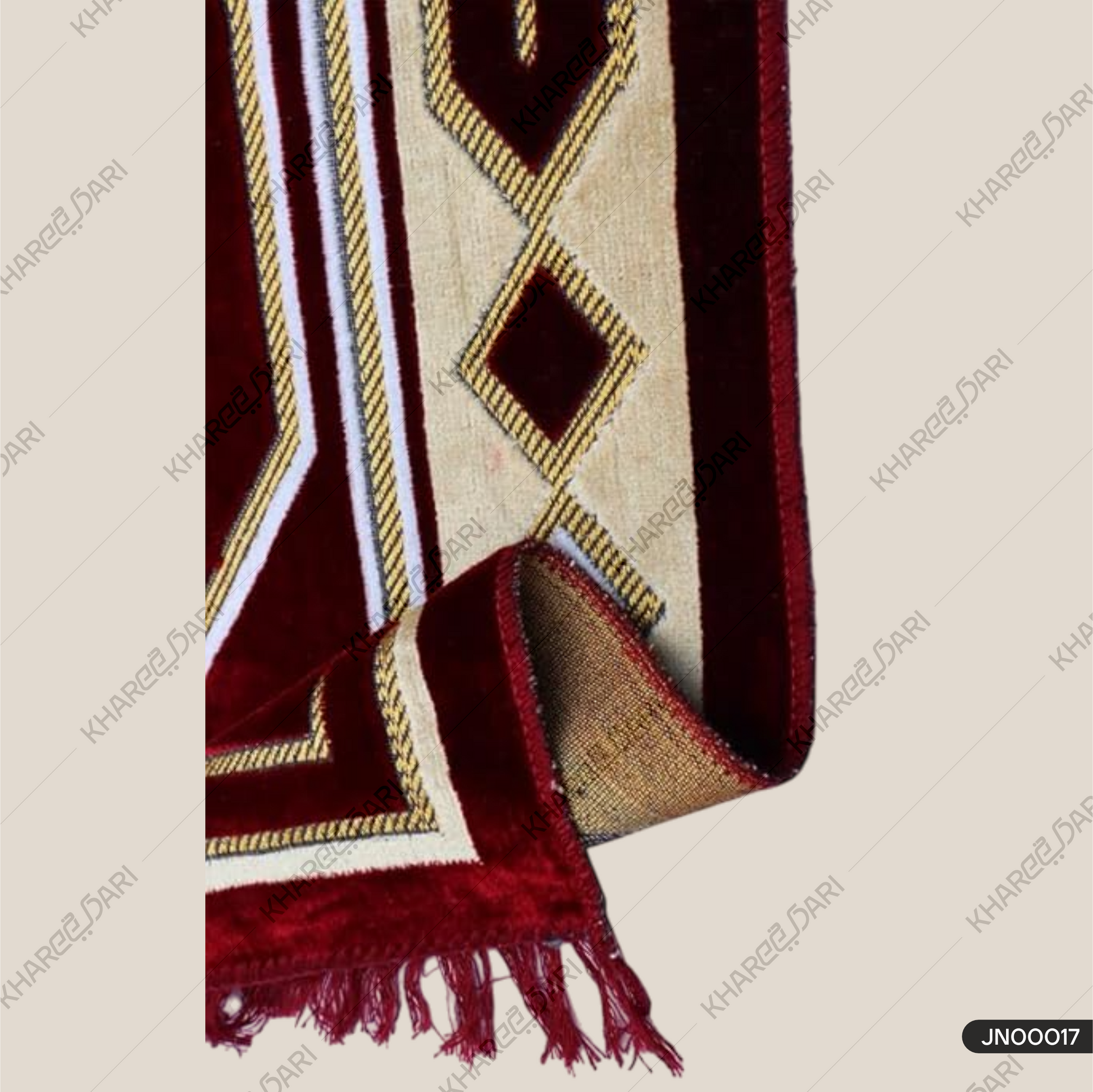 Turkish Velvet Musallah Janamaz for Ultimate Comfort During Eid and Ramadan