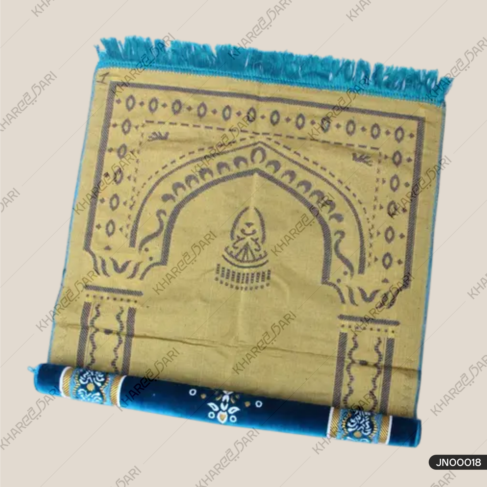 Soft Velvet Musalla Janamaz for Namaz Muslim Devotion