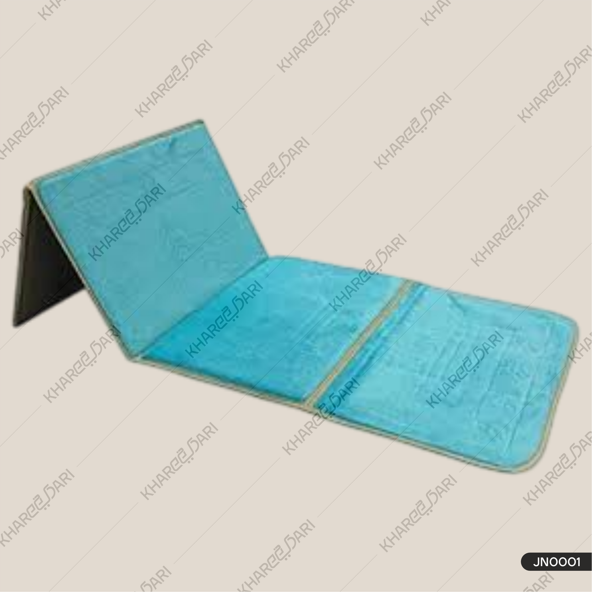 Foldable Meditation with backrest Musalla Mat Prayer Rug Portable Mat  Janamaz