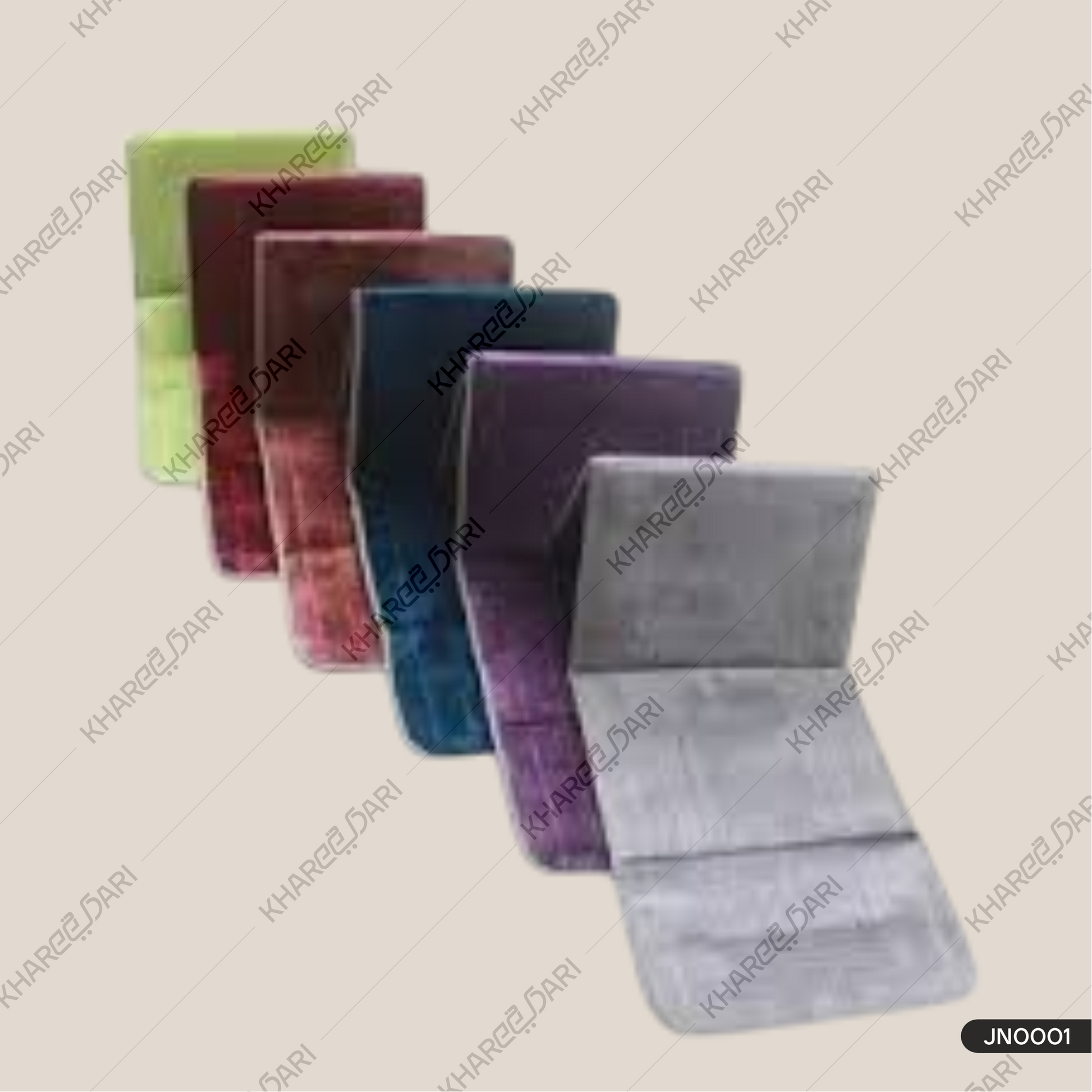 Foldable Meditation with backrest Musalla Mat Prayer Rug Portable Mat  Janamaz