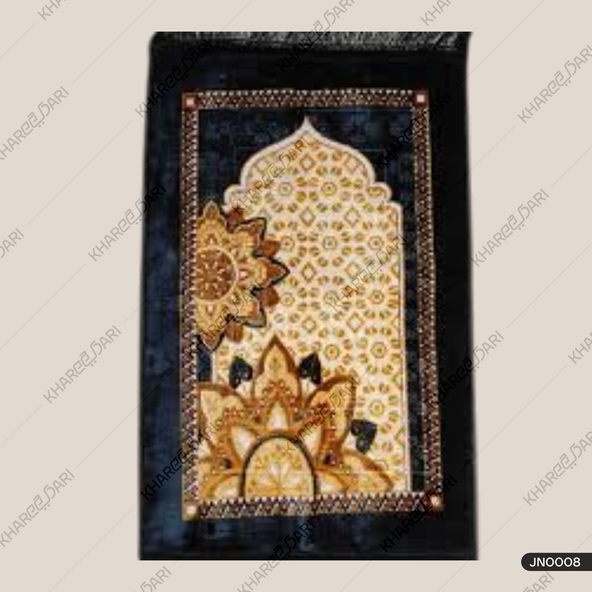 Plus Cloudy Janamaz Prayer Mat-Graphite - Musalla