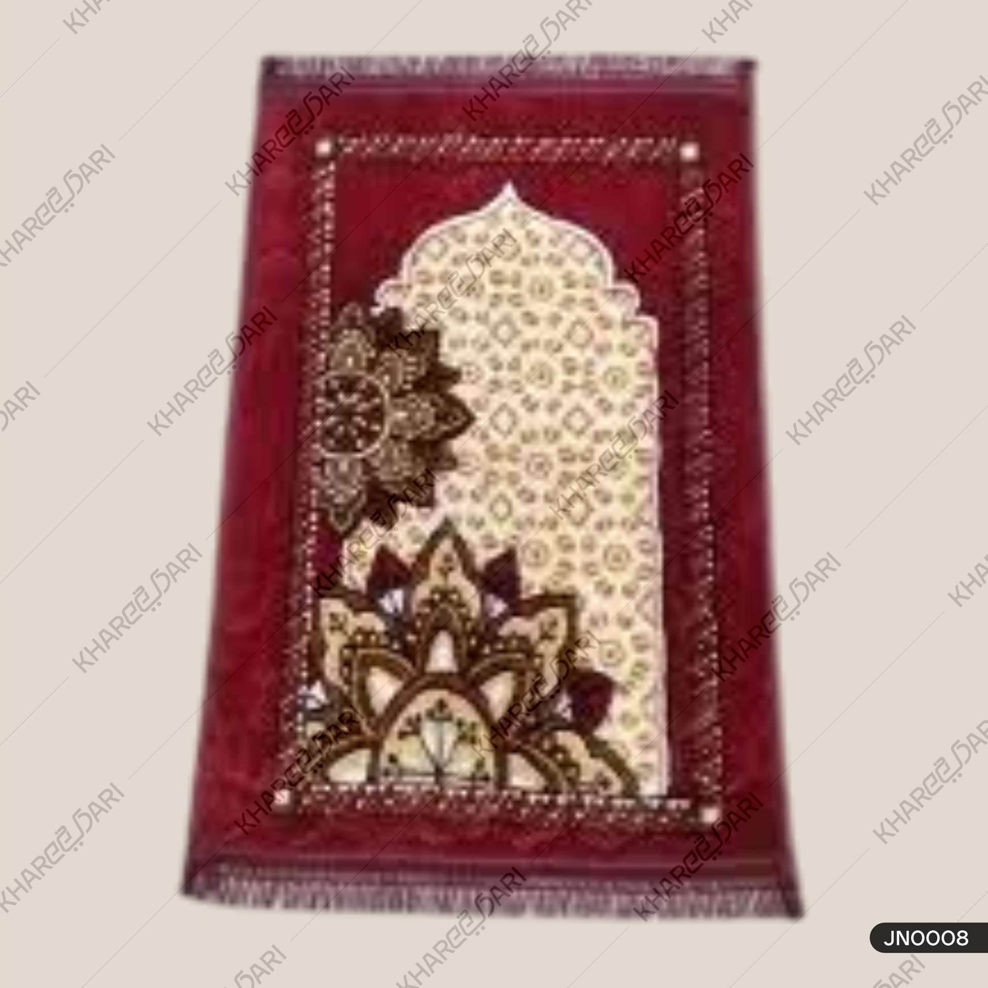 Plus Cloudy Janamaz Prayer Mat-Graphite - Musalla