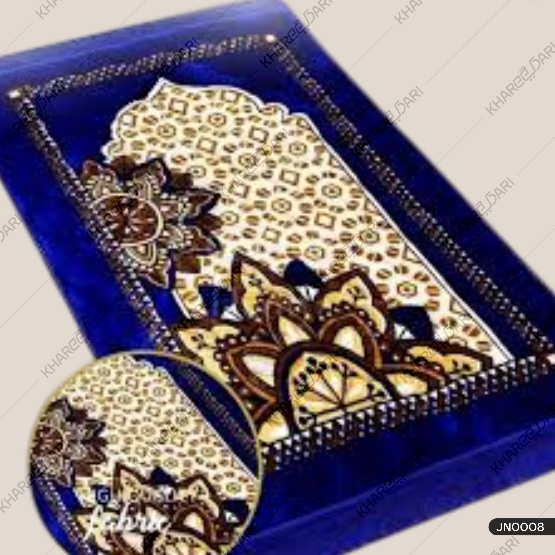 Plus Cloudy Janamaz Prayer Mat-Graphite - Musalla