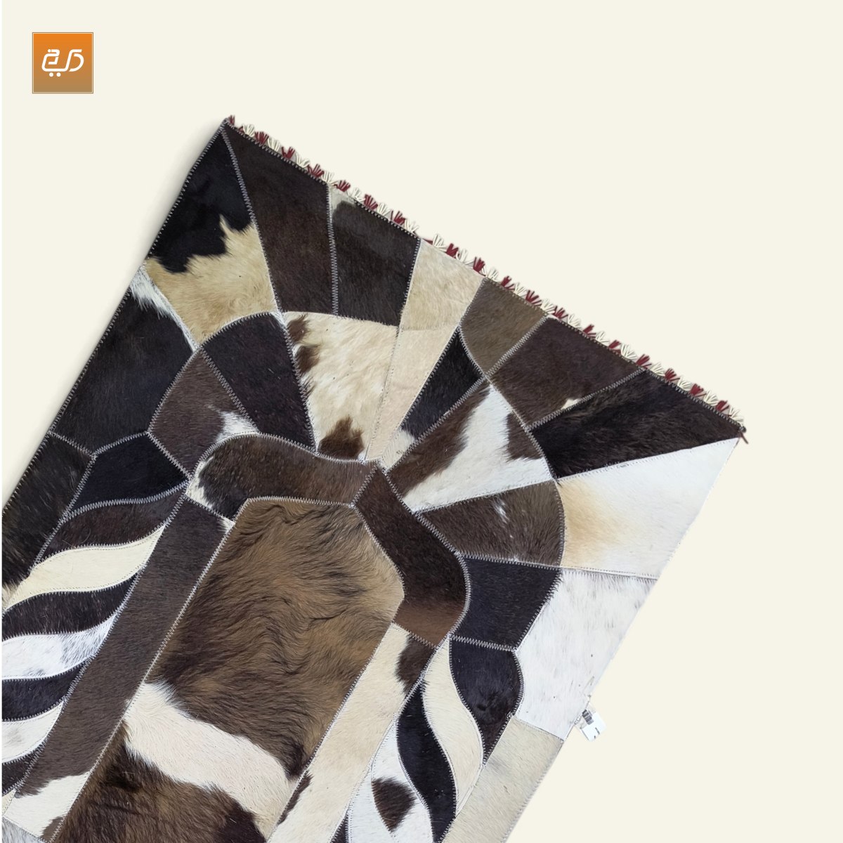 Handmade Leather Janamaz with Goat Hair