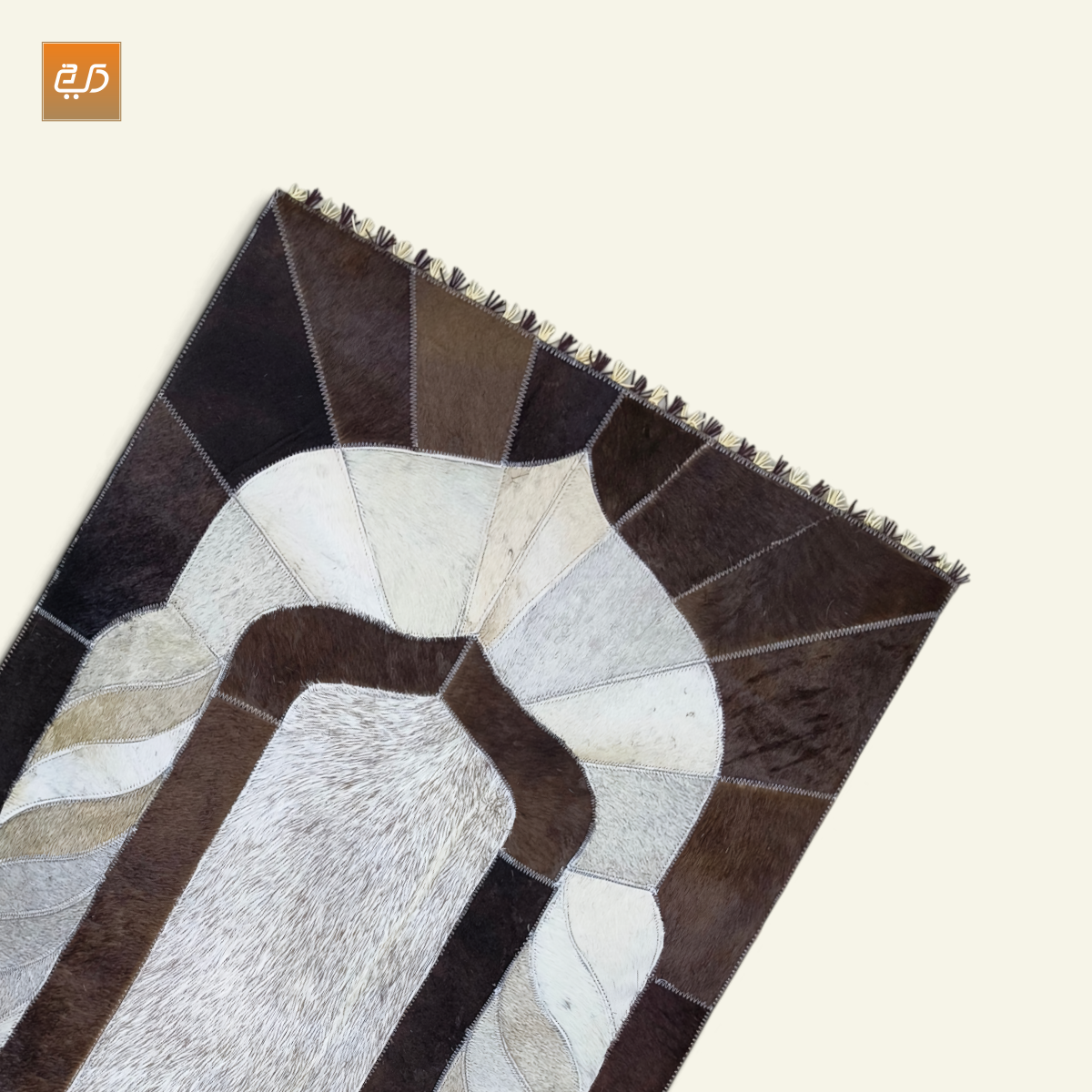 Handcrafted Goat Leather Janamaz | Designer Prayer Mat