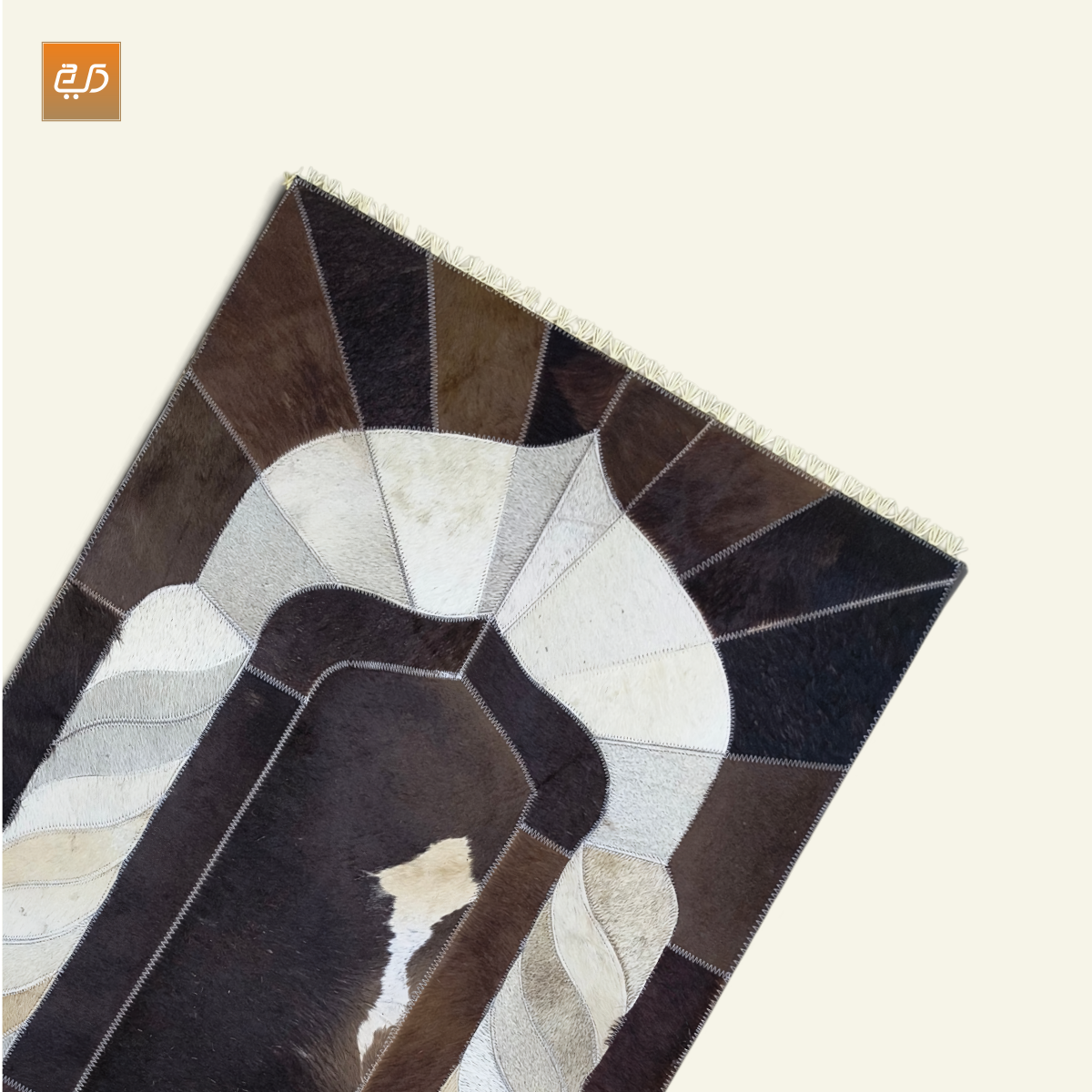 Handcrafted Goat Leather Janamaz | Designer Prayer Mat